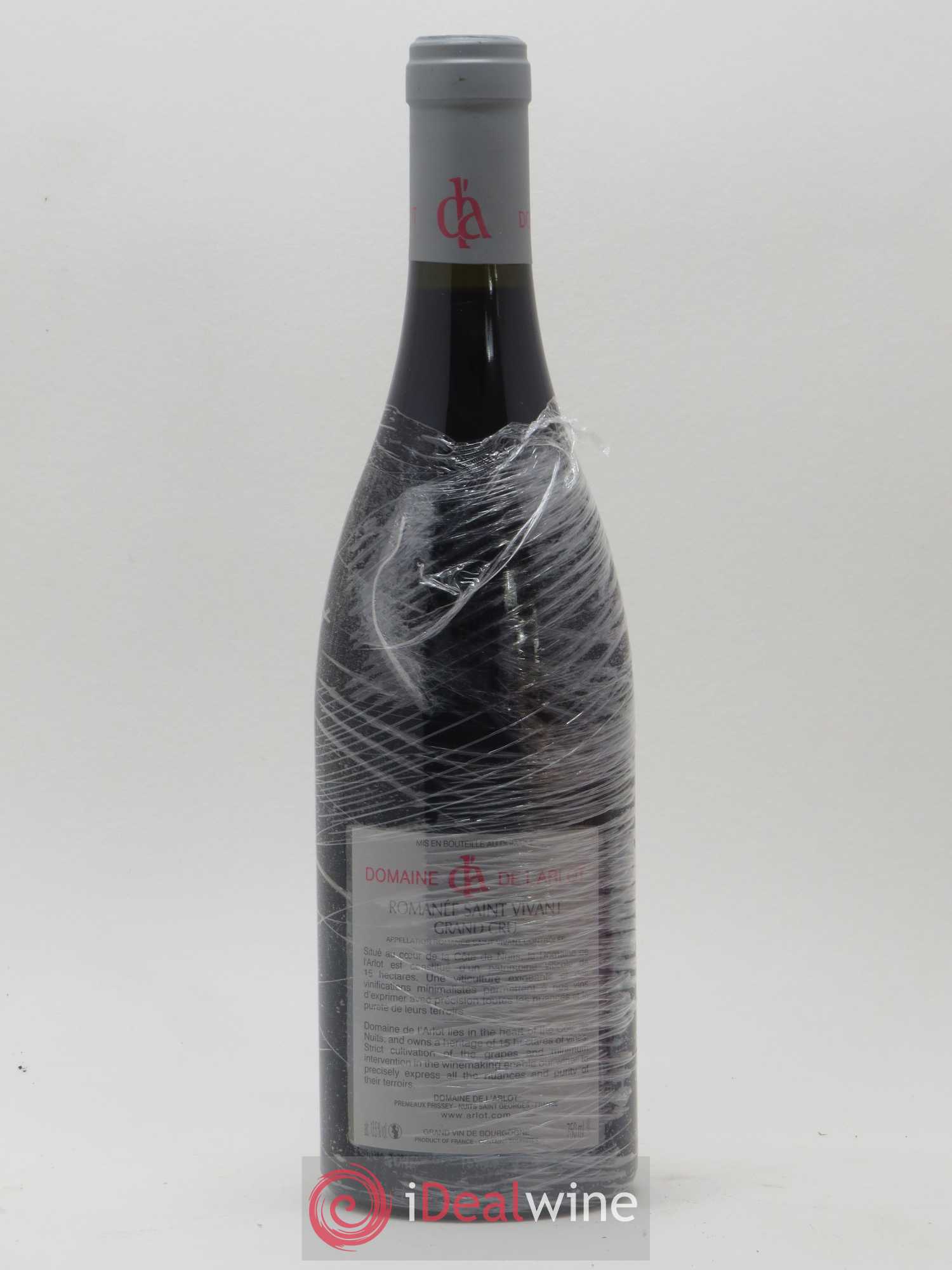 Romanée-Saint-Vivant Grand Cru Domaine de l'Arlot 2017 - Lot de 1 bouteille - 1