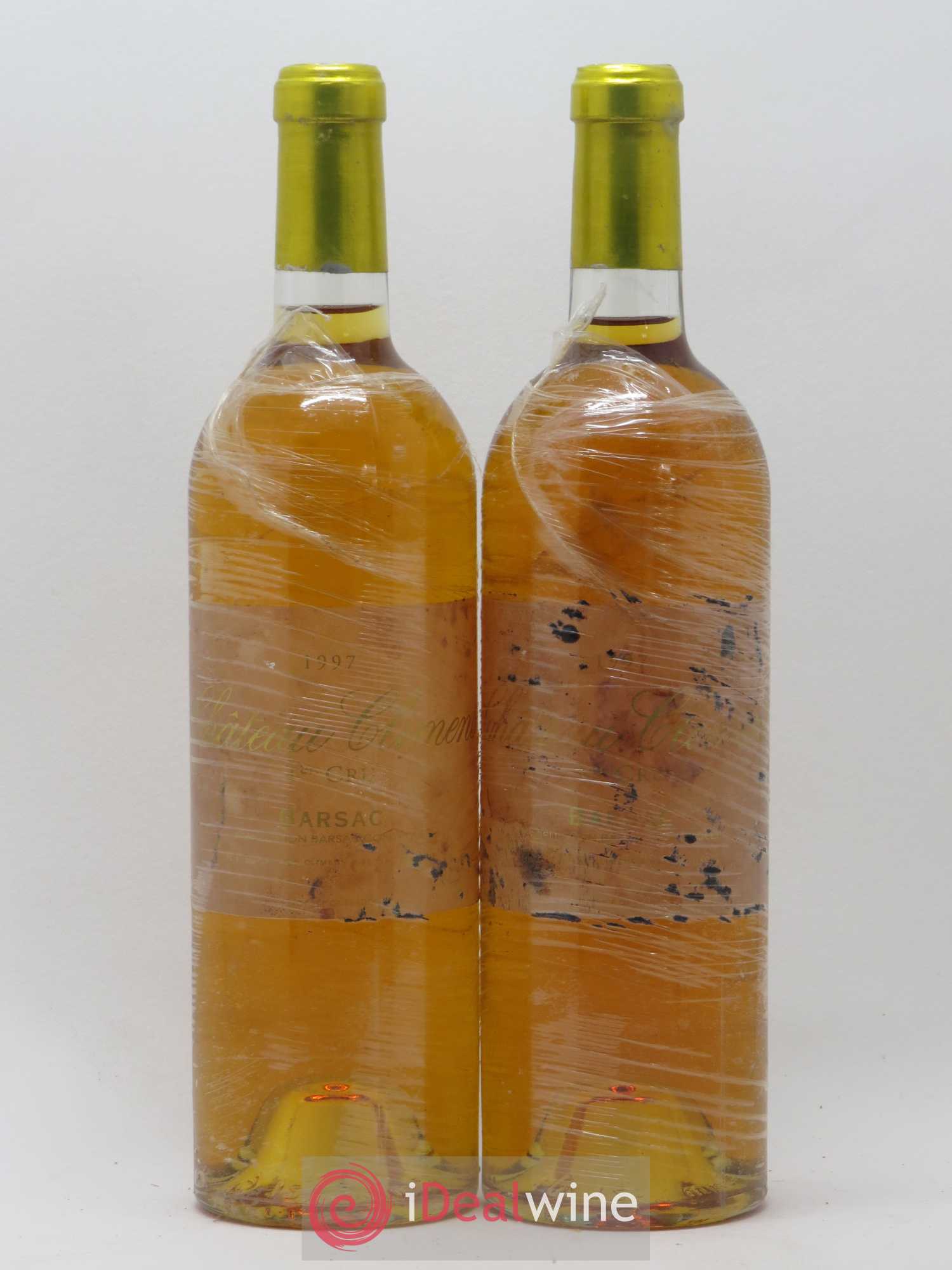 Château Climens 1er Grand Cru Classé 1997 - Lotto di 2 bottiglie - 0