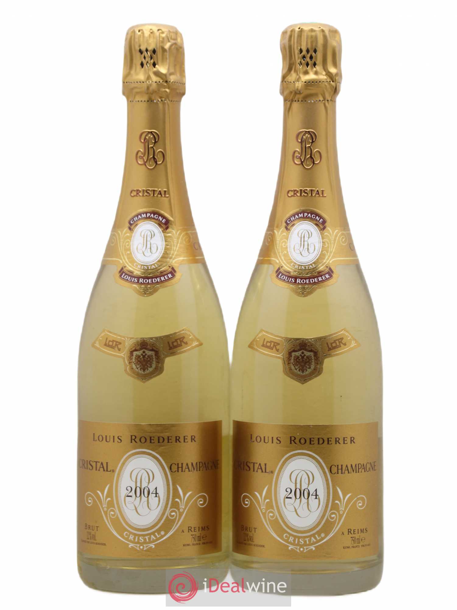 Cristal Louis Roederer 2004 - Lot de 2 bouteilles - 0
