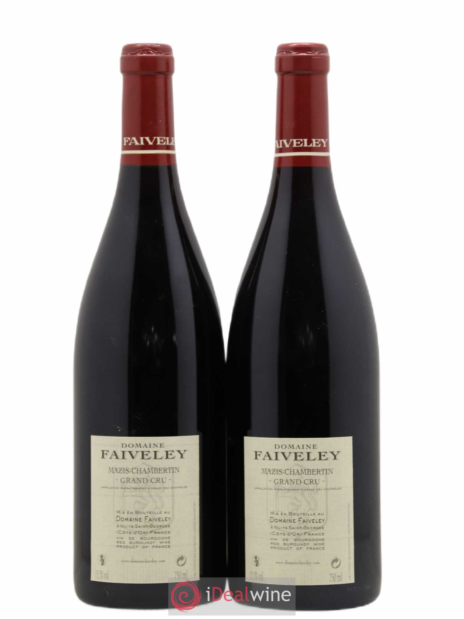 Mazis-Chambertin Grand Cru Faiveley 2015 - Lot de 2 bouteilles - 1