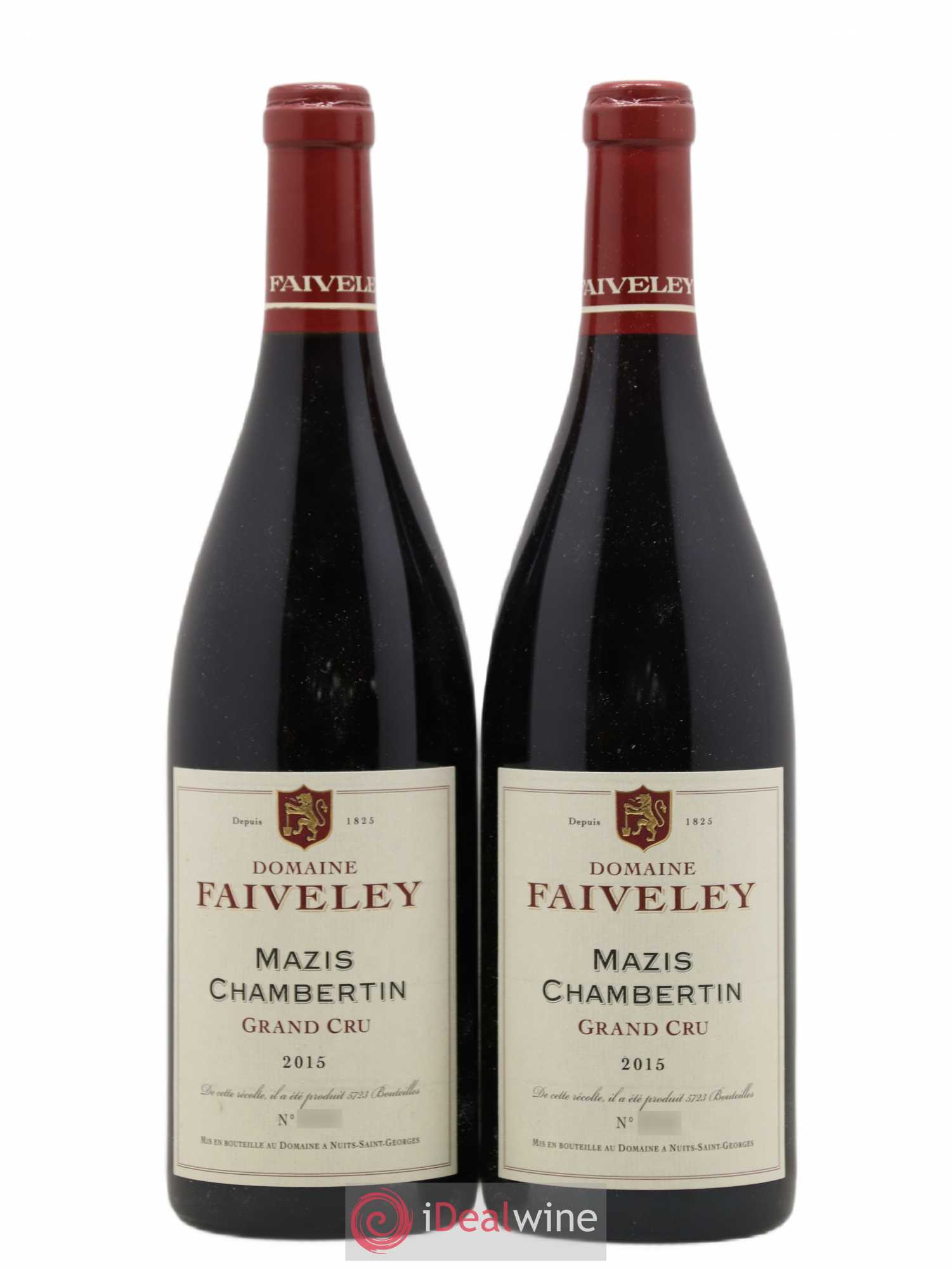 Mazis-Chambertin Grand Cru Faiveley 2015 - Lot de 2 bouteilles - 0