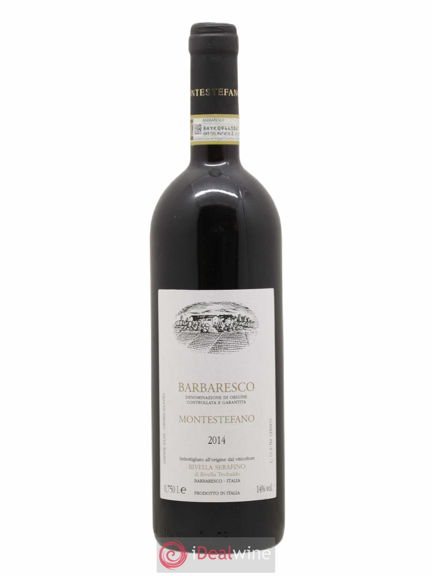 Barbaresco DOCG Montestefano Rivella Serafino 2014 - Lot de 1 bouteille - 0