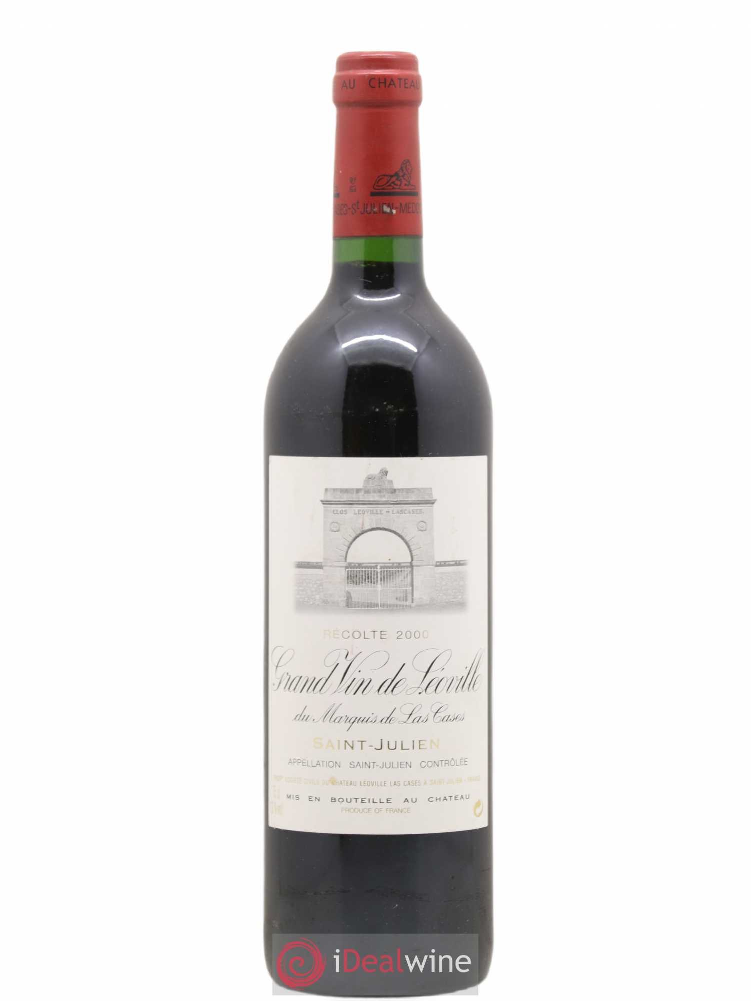 Château Léoville Las Cases 2ème Grand Cru Classé 2000 - Lot de 1 bouteille - 0