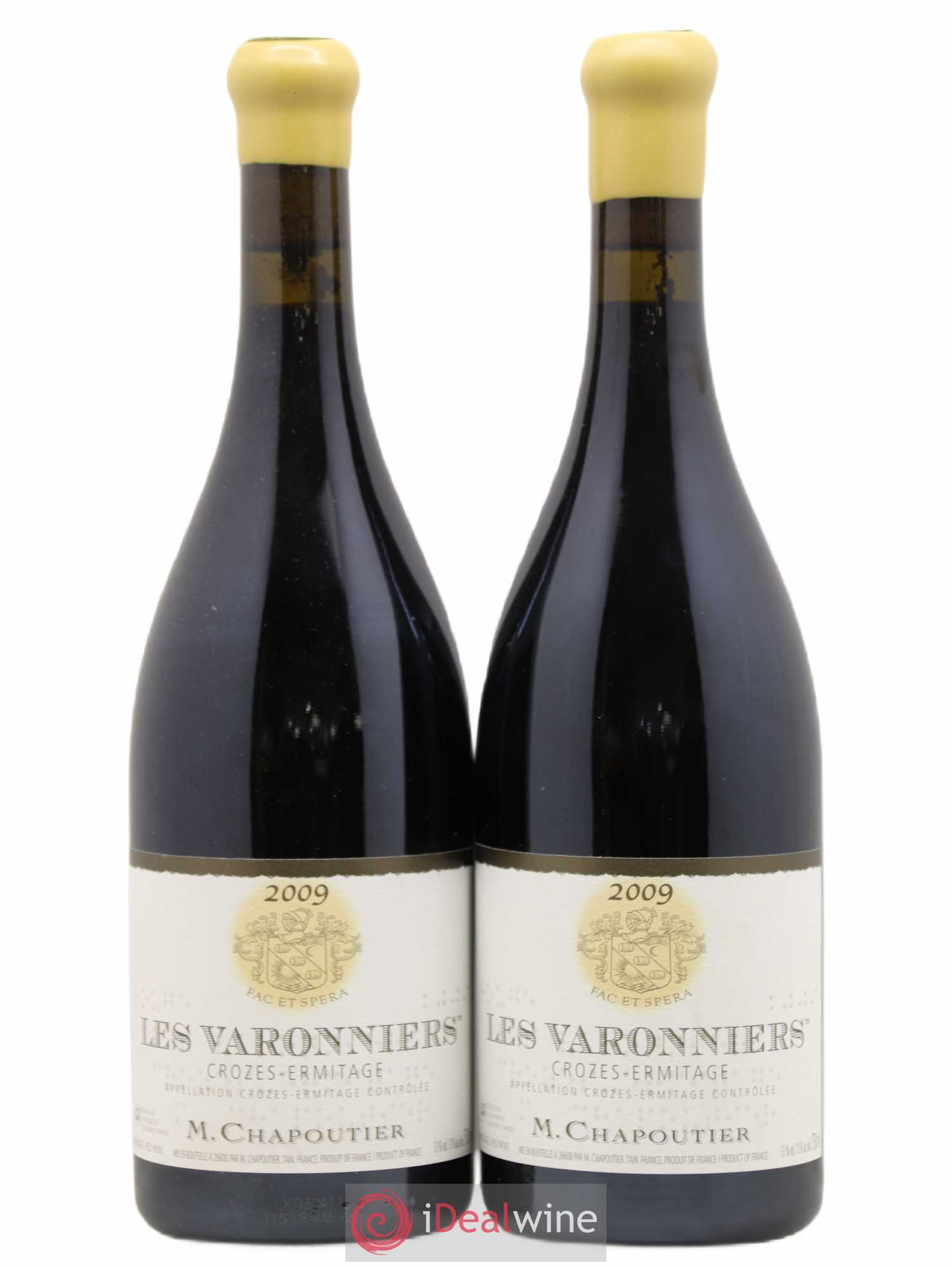 Crozes-Hermitage Les Varonniers Chapoutier 2009 - Lot de 2 bouteilles - 0