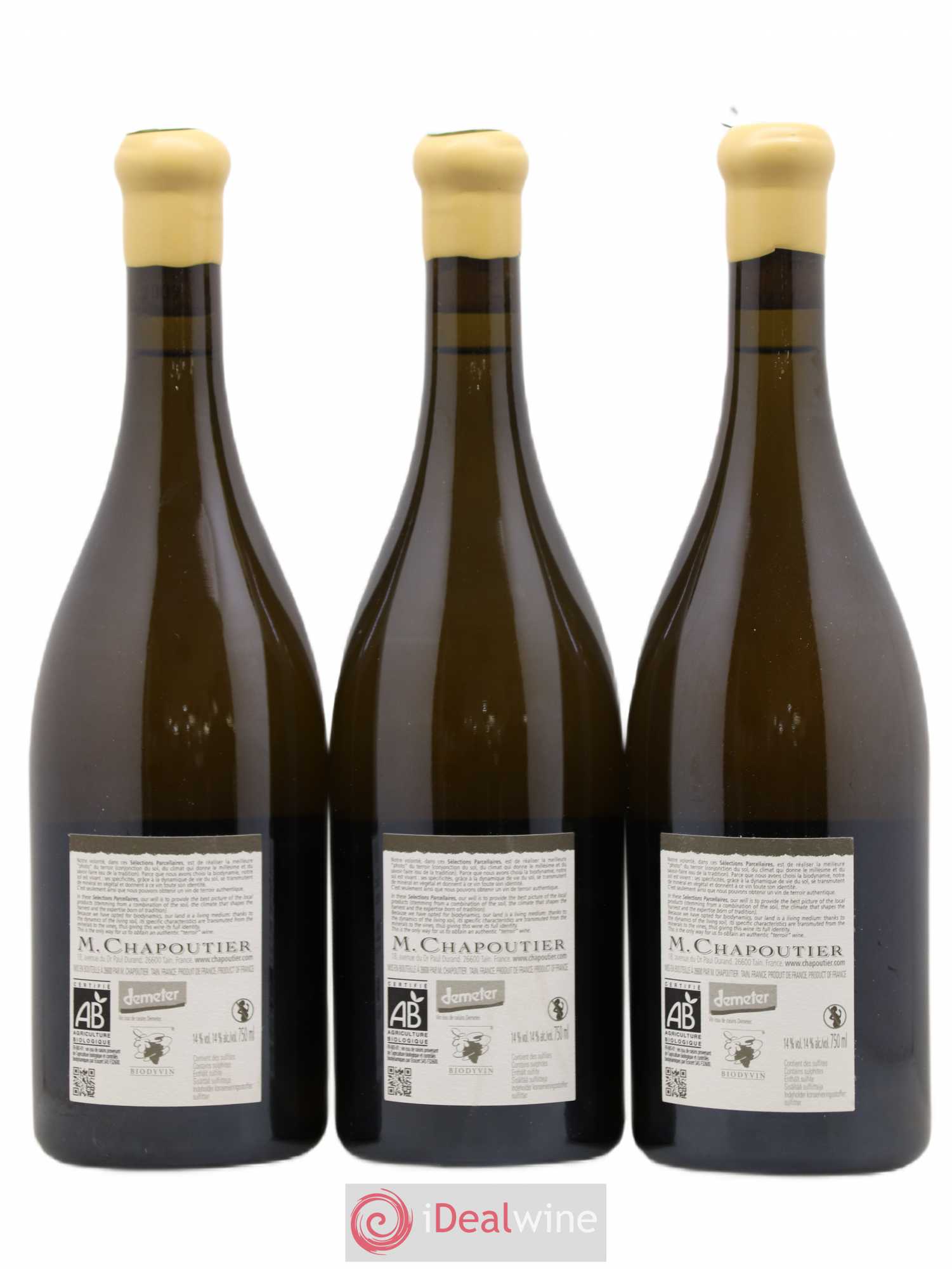 Hermitage Ermitage de l'Orée Chapoutier 2009 - Lot de 3 bouteilles - 1