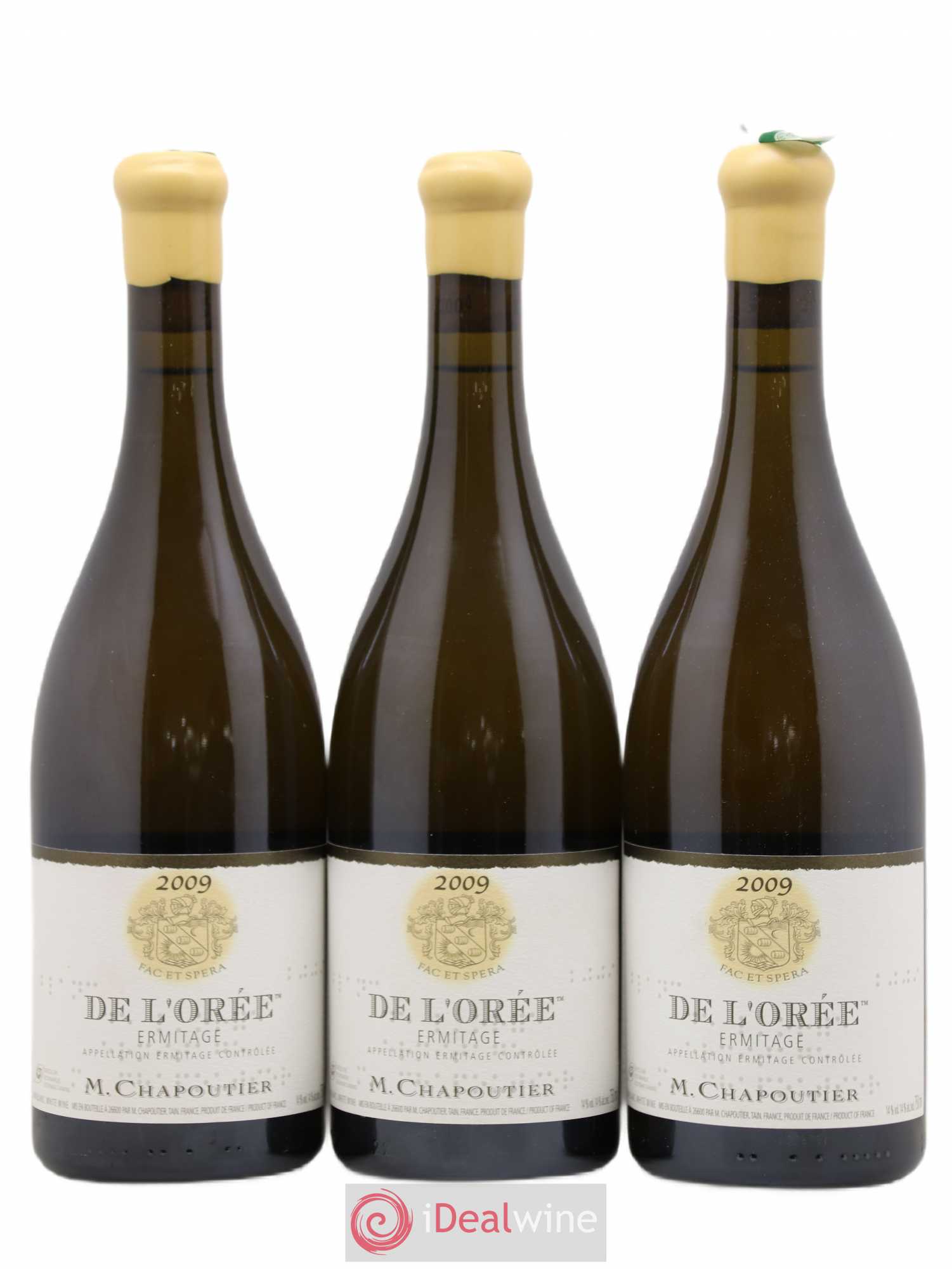 Hermitage Ermitage de l'Orée Chapoutier 2009 - Lot de 3 bouteilles - 0
