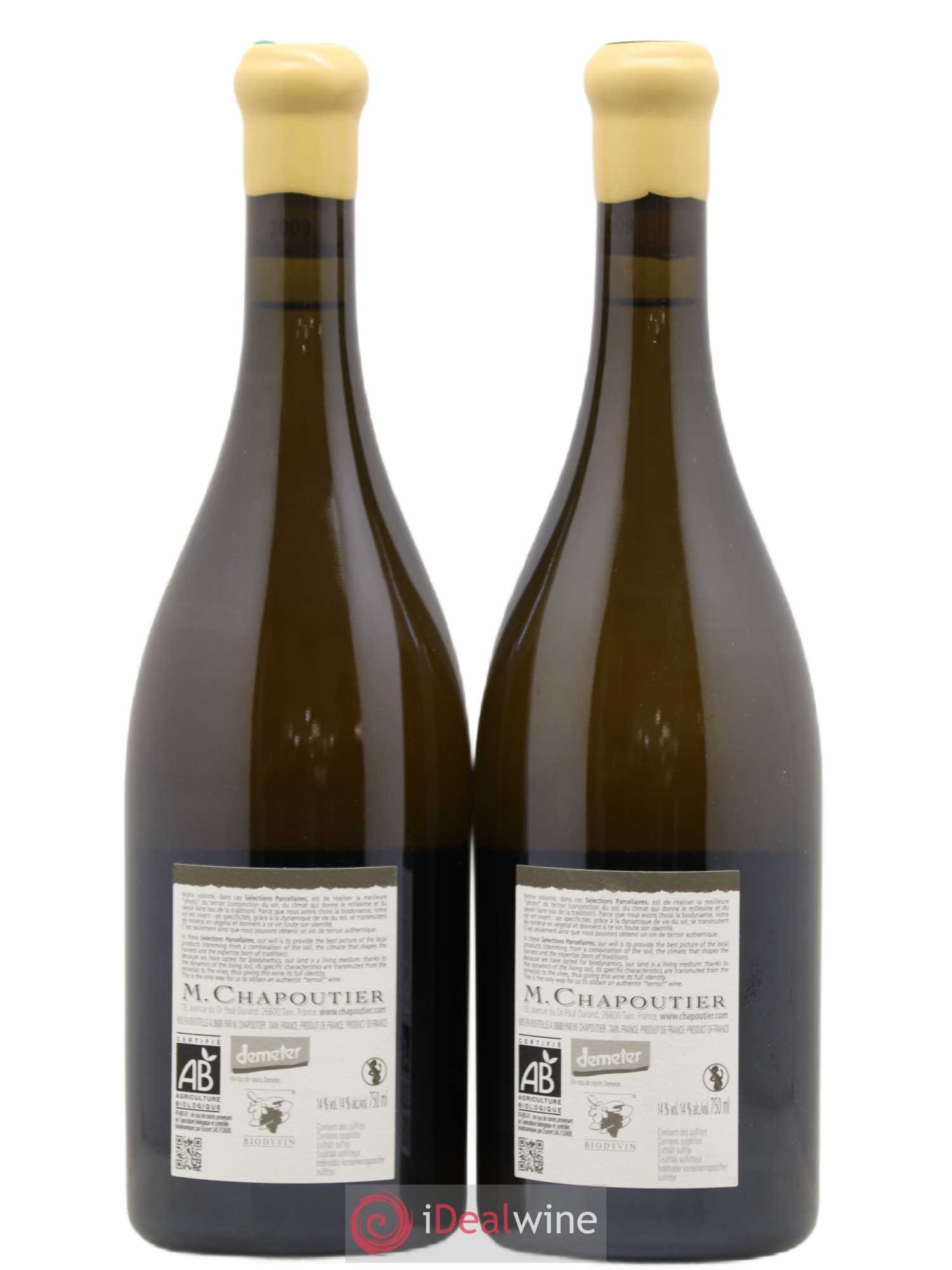 Hermitage Ermitage de l'Orée Chapoutier 2009 - Posten von 2 Flaschen - 1
