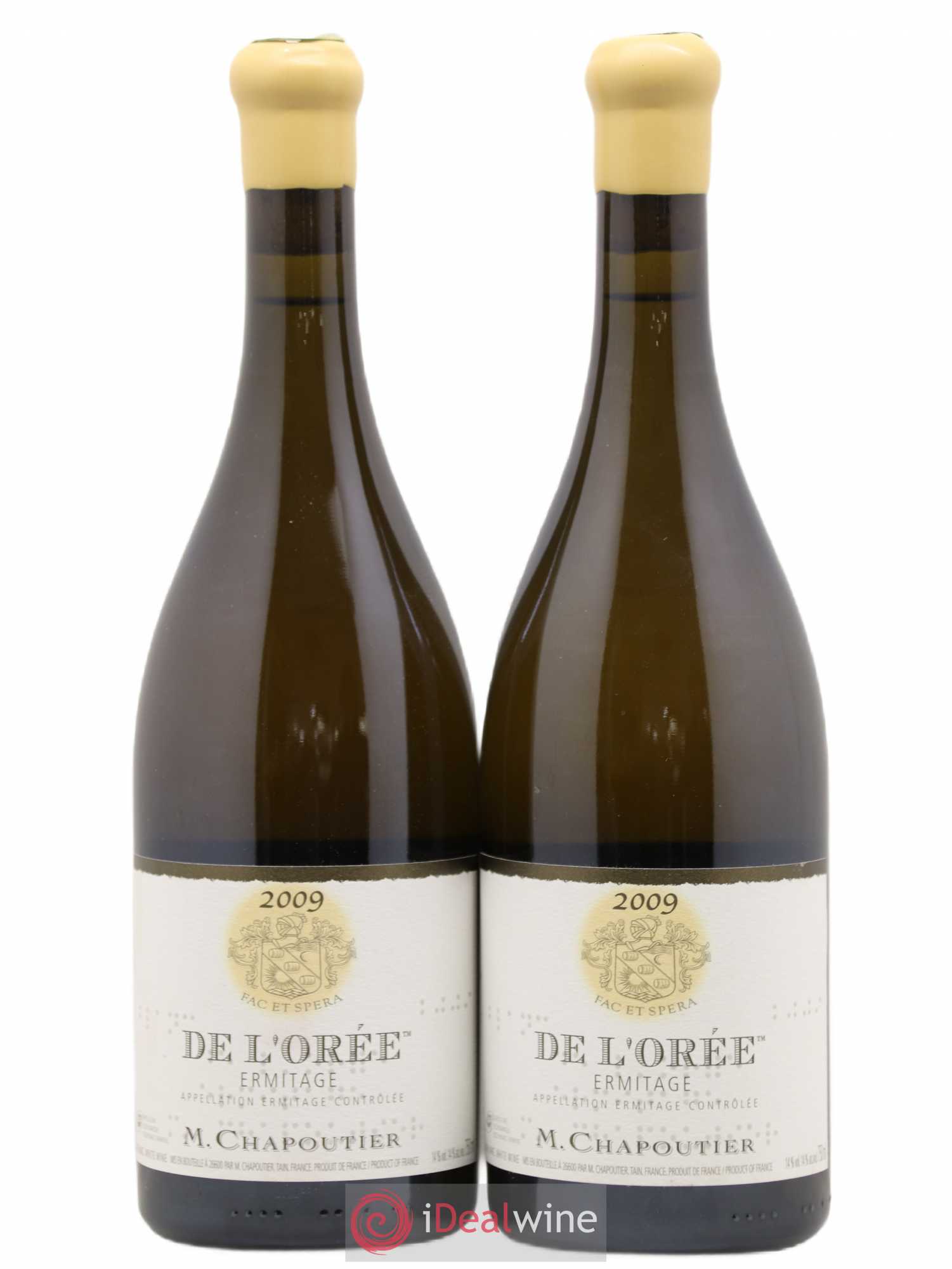 Hermitage Ermitage de l'Orée Chapoutier 2009 - Posten von 2 Flaschen - 0