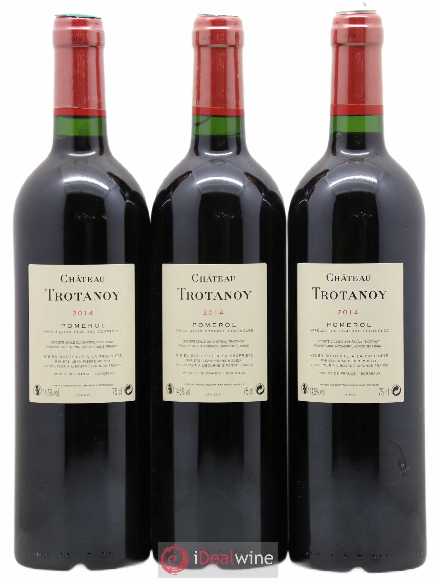 Château Trotanoy 2014 - Lot de 3 bouteilles - 1