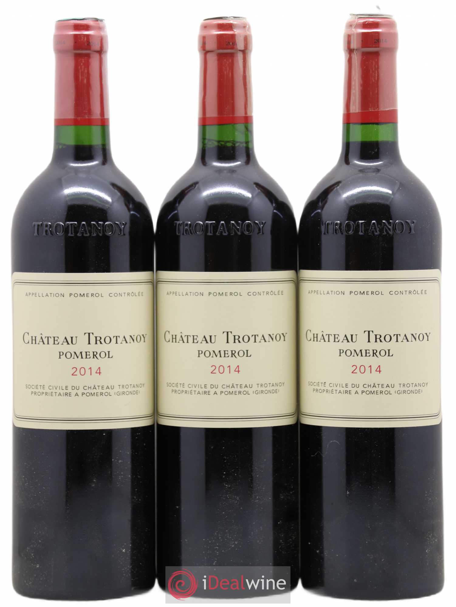 Château Trotanoy 2014 - Lot de 3 bouteilles - 0