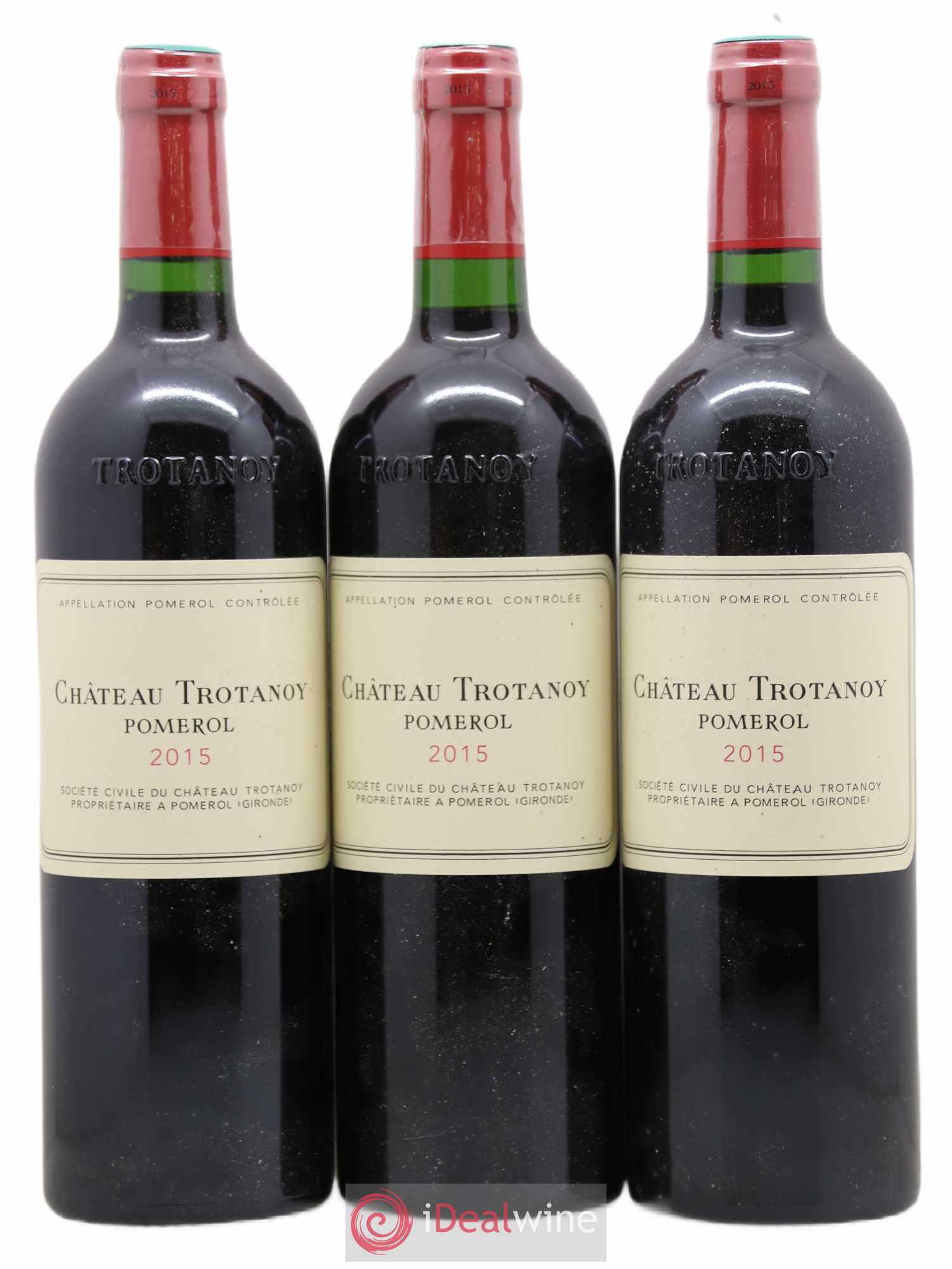 Château Trotanoy 2015 - Lot de 3 bouteilles - 0