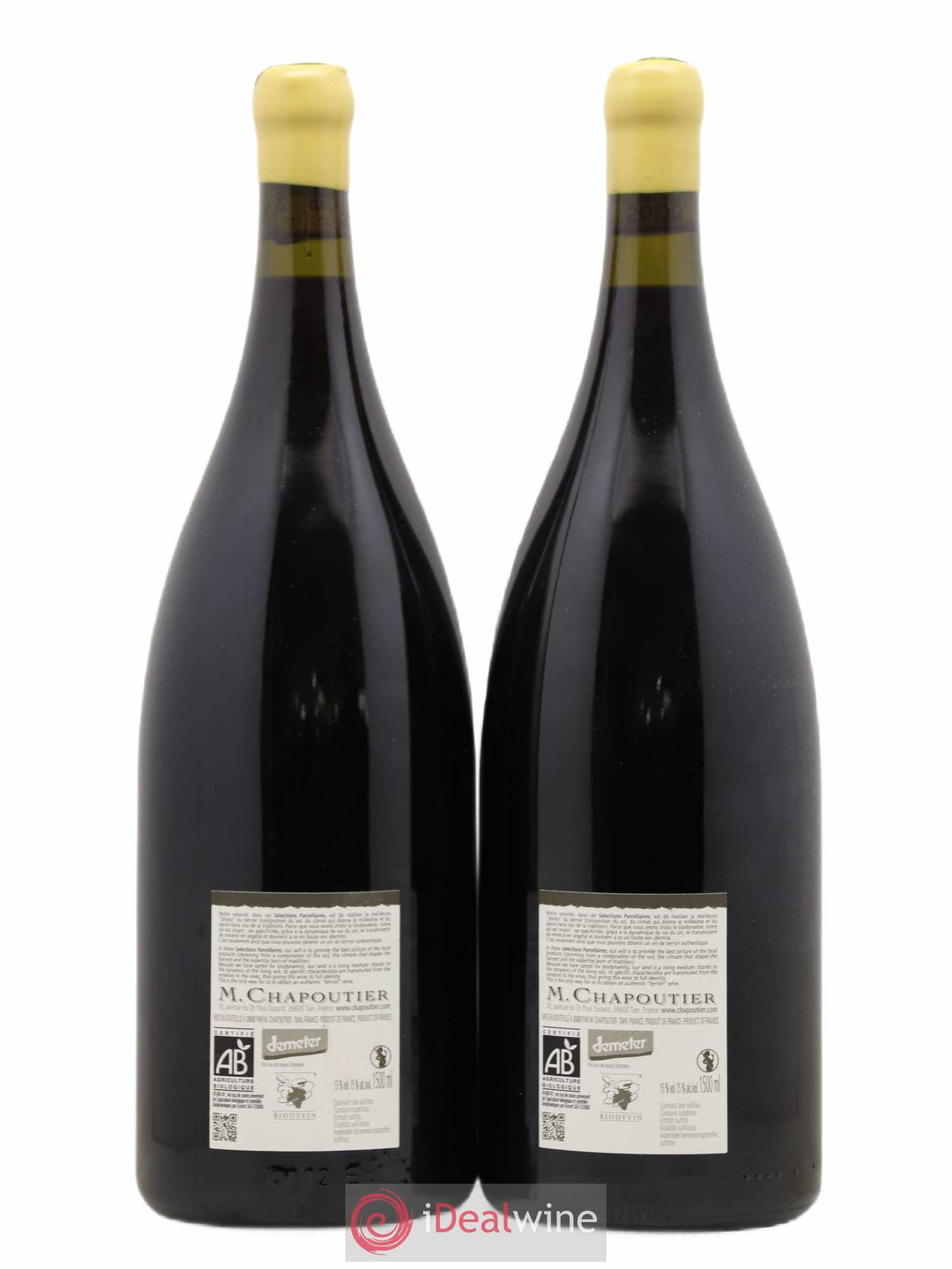 Châteauneuf-du-Pape Barbe Rac Chapoutier 2009 - Lot de 2 magnums - 1