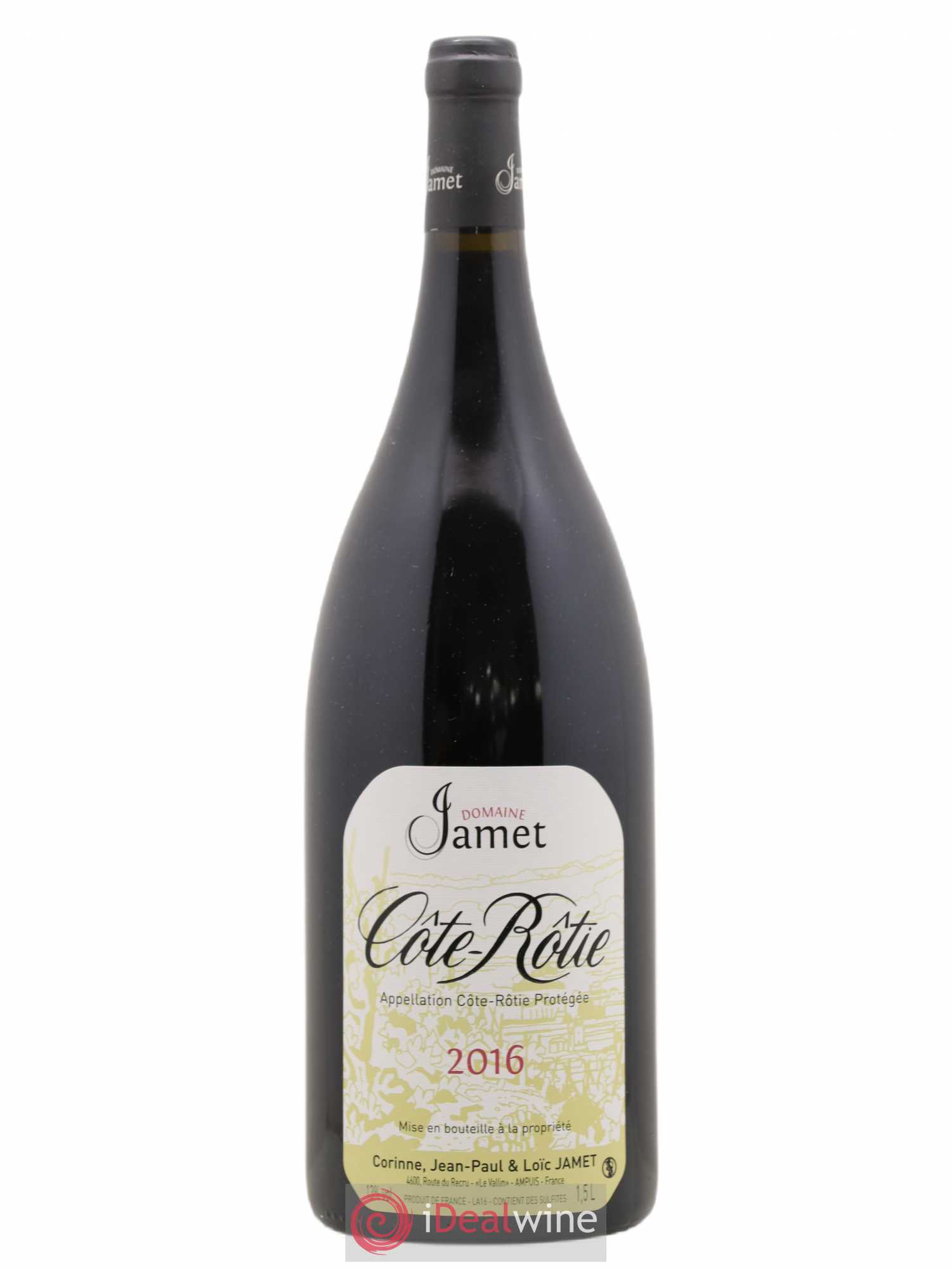 Côte-Rôtie Jamet (Domaine) 2016 - Lot de 1 magnum - 0
