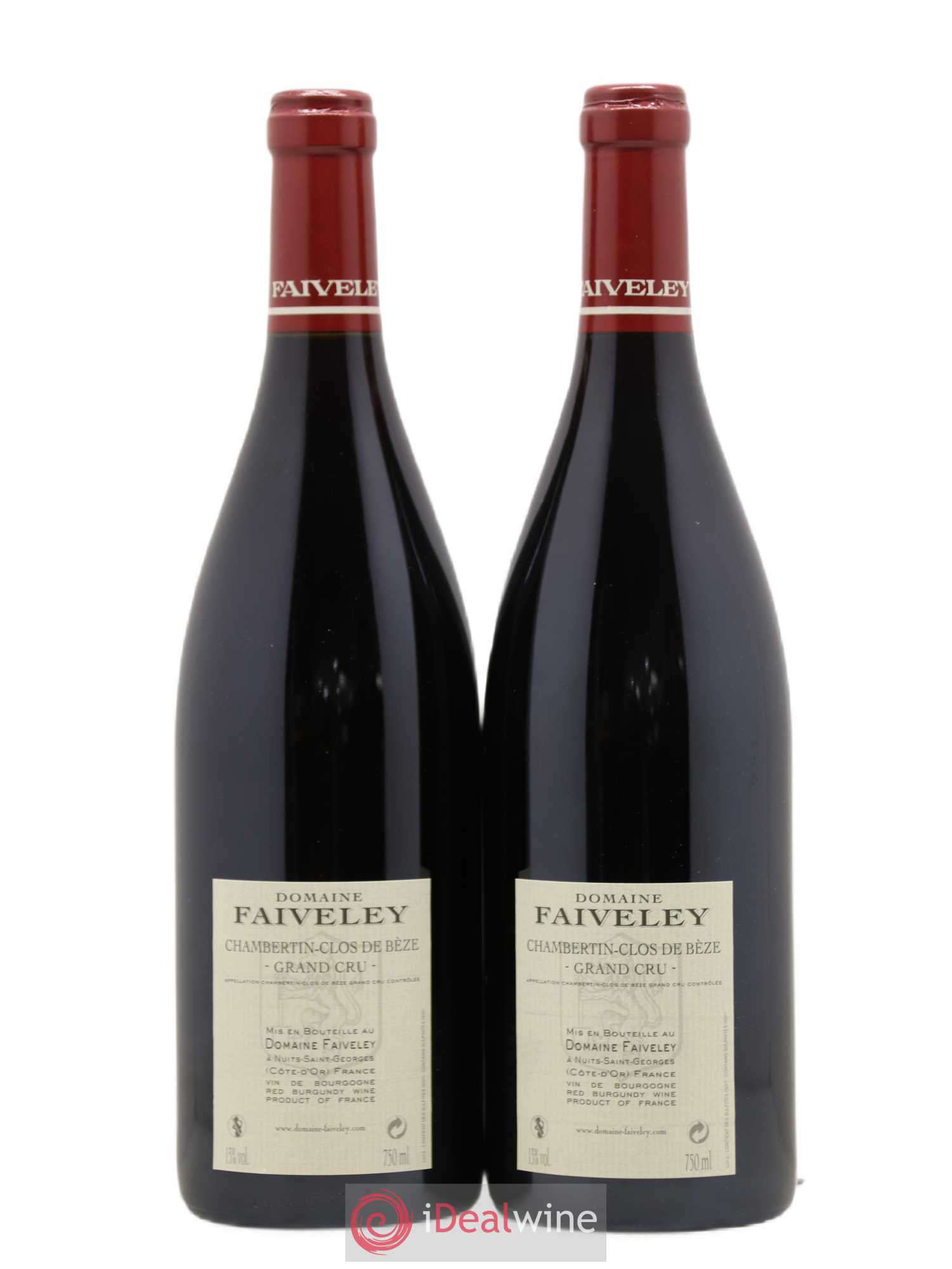 Chambertin Clos de Bèze Grand Cru Faiveley 2016 - Lot de 2 bouteilles - 1