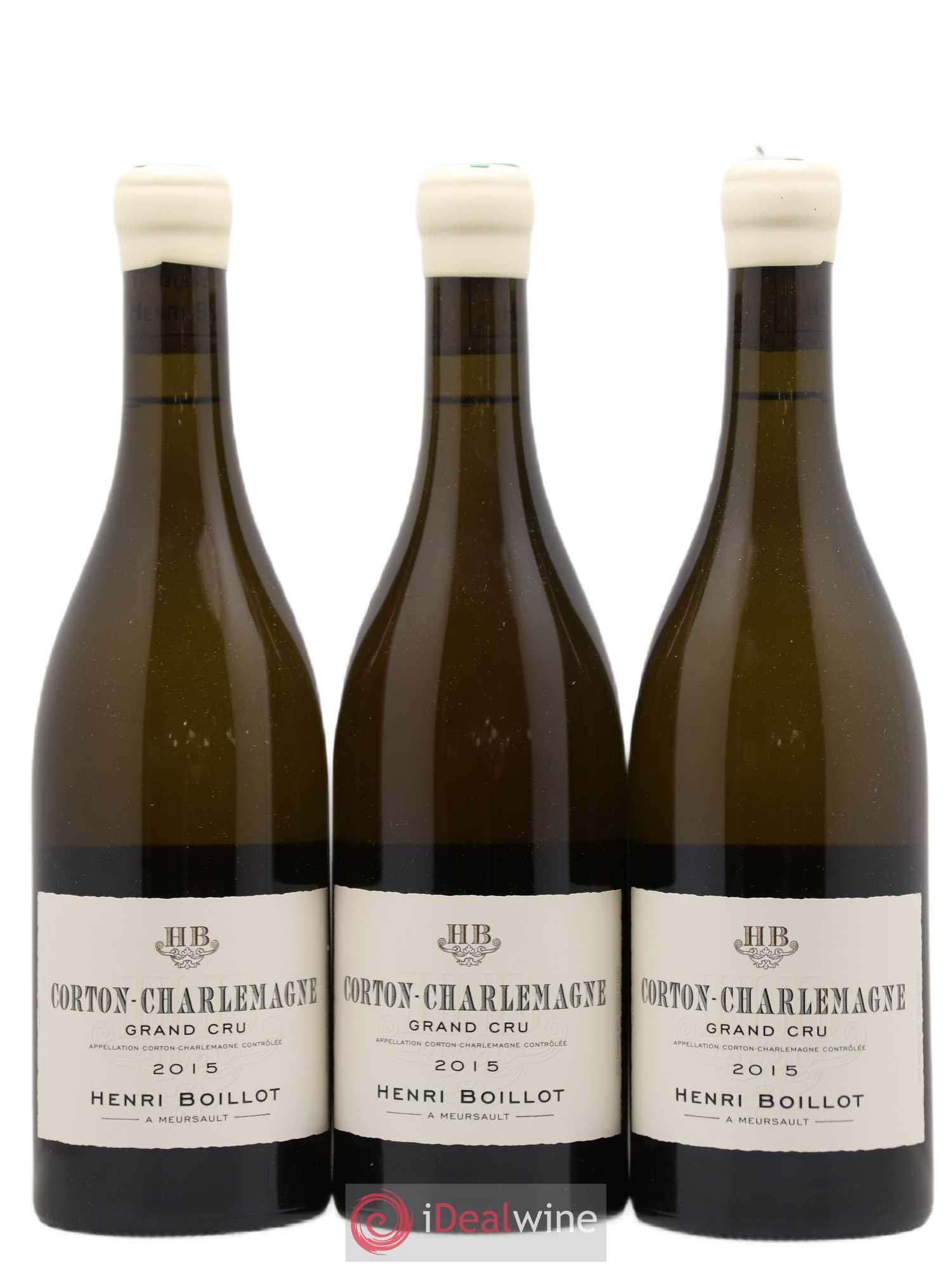 Corton-Charlemagne Grand Cru Henri Boillot (Domaine) 2015 - Lot de 3 bouteilles - 0
