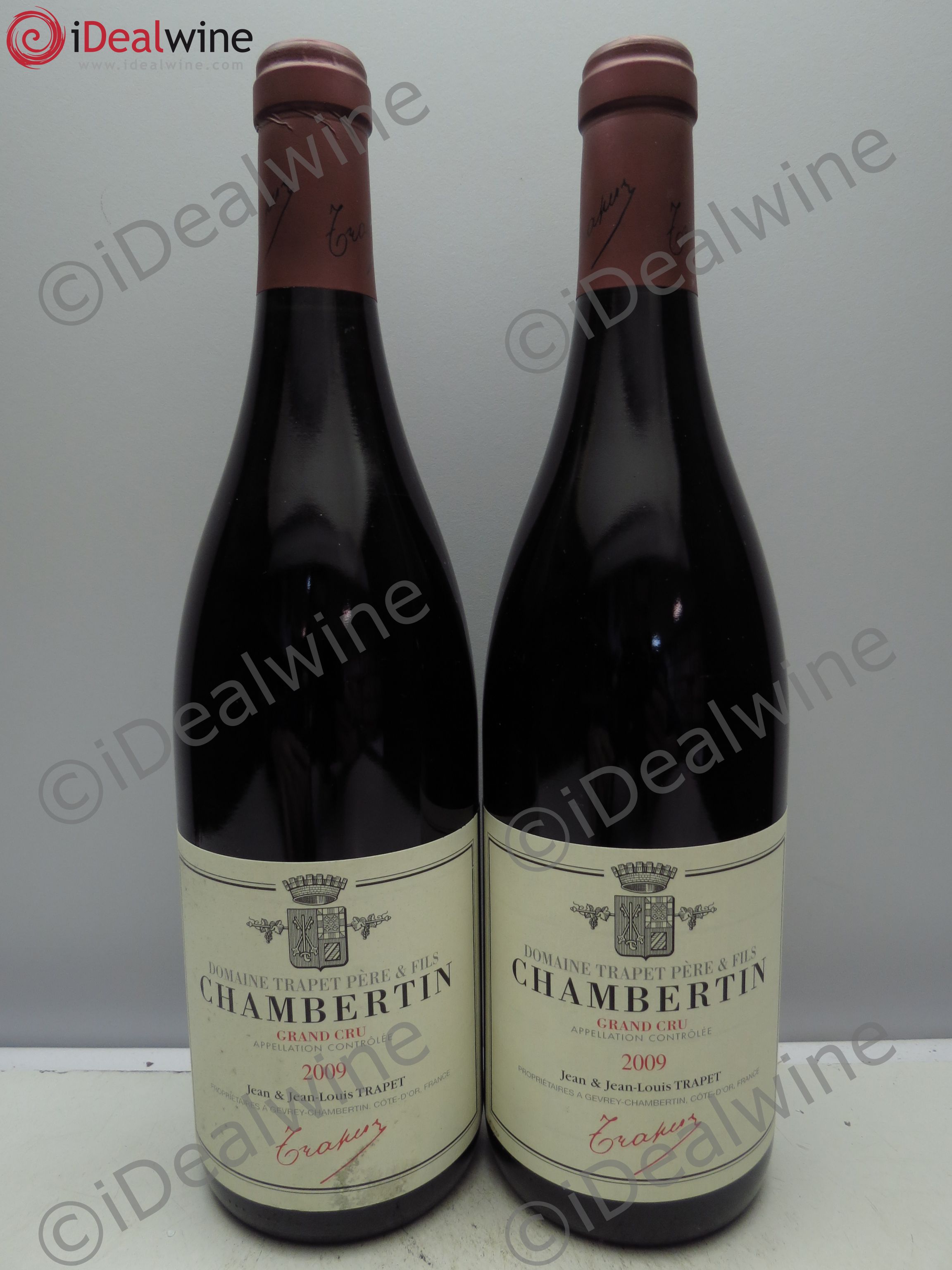 Chambertin Grand Cru Domaine Trapet 2009 - Lot de 2 bouteilles - 0