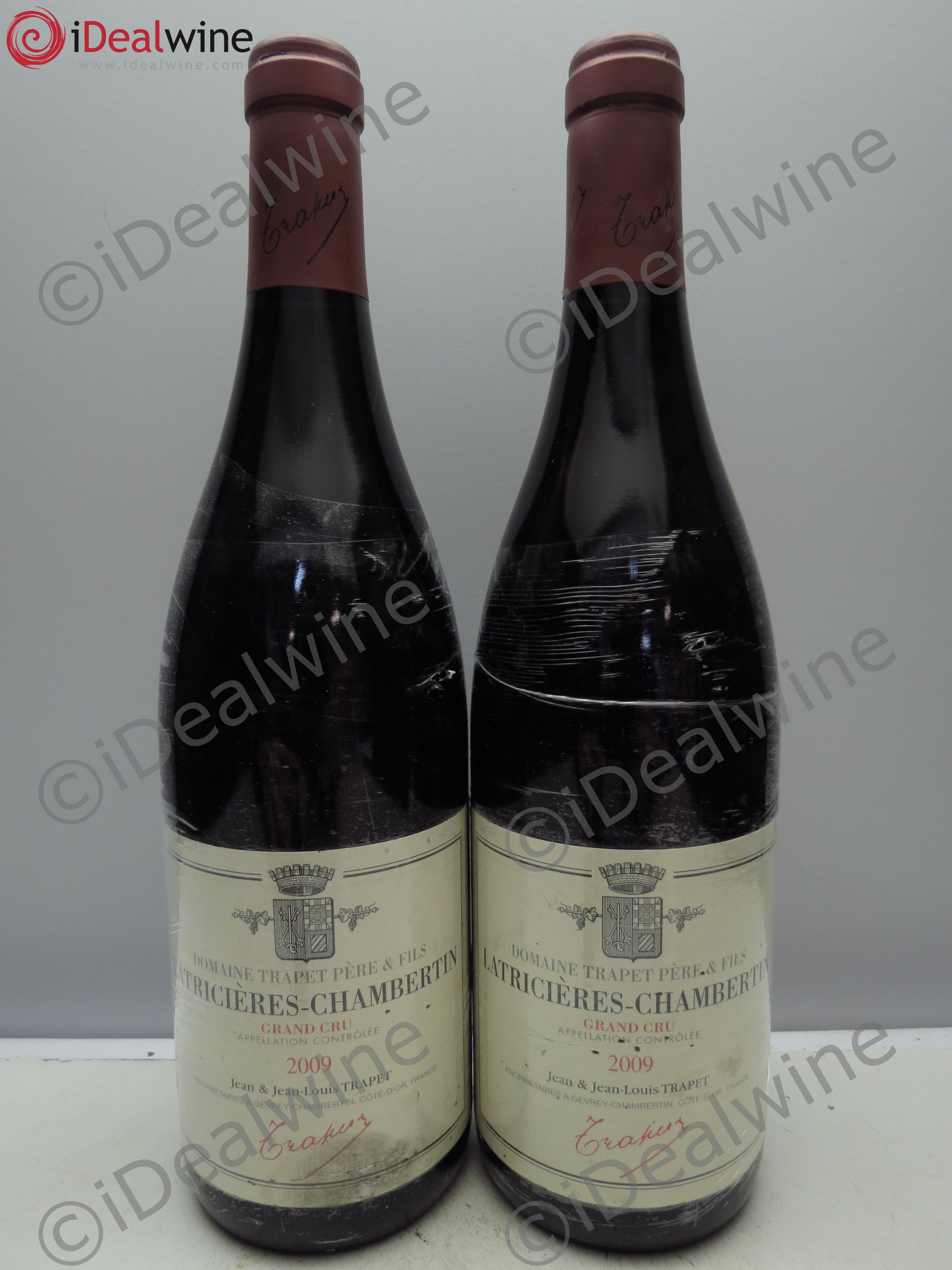 Latricières-Chambertin Grand Cru Domaine Trapet 2009 - Lot de 2 bouteilles - 0