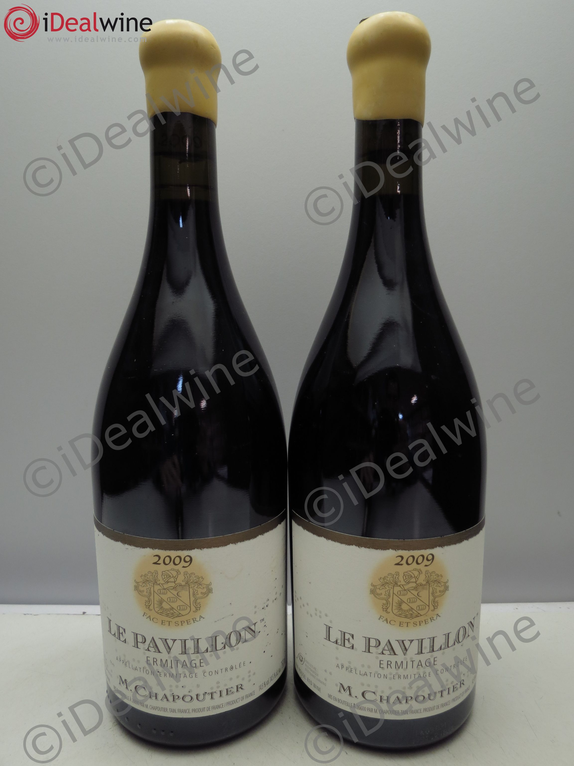 Hermitage Ermitage Le Pavillon Chapoutier 2009 - Lot de 2 bouteilles - 0