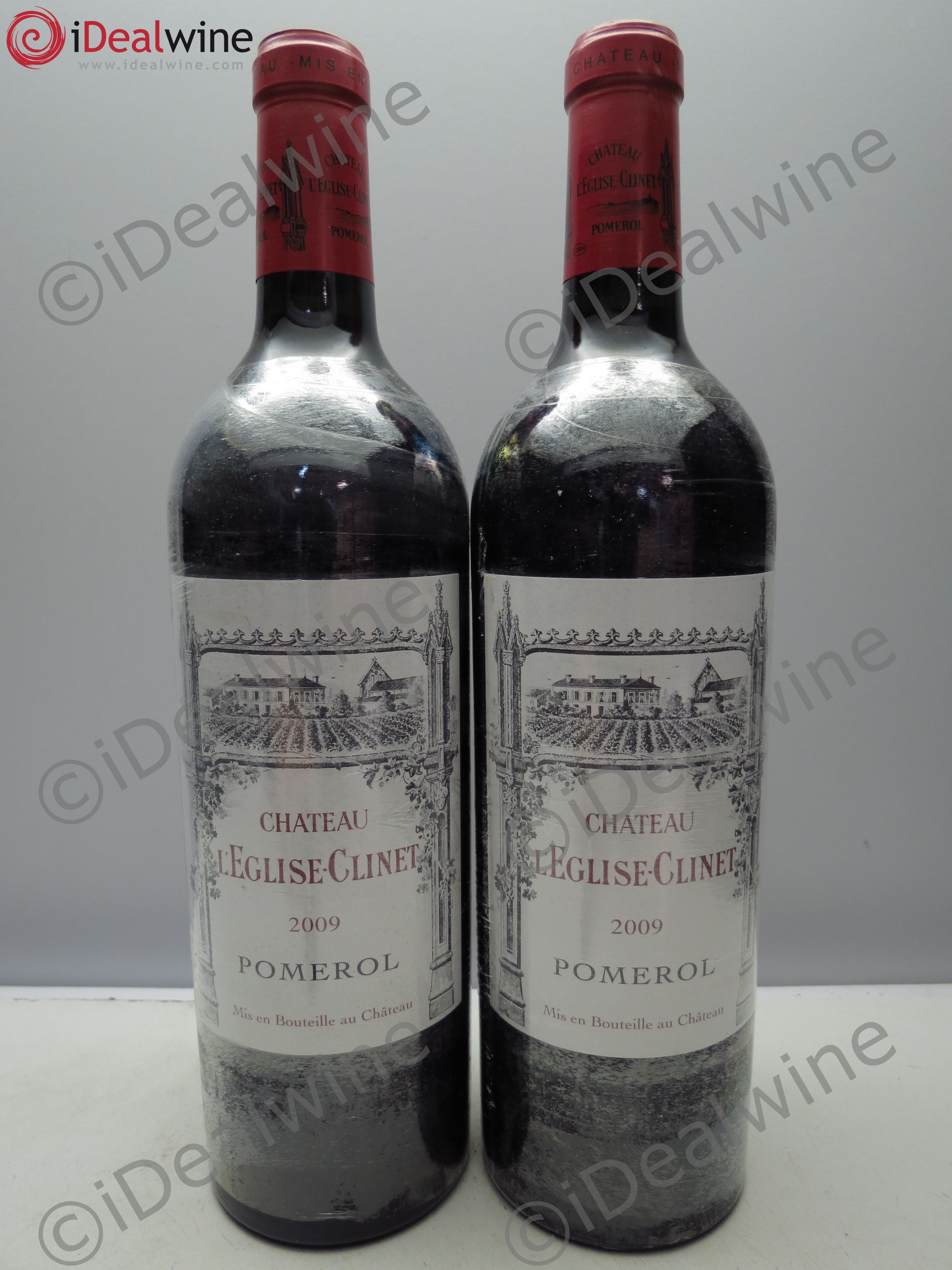 Château l' Église Clinet 2009 - Lot de 2 bouteilles - 0
