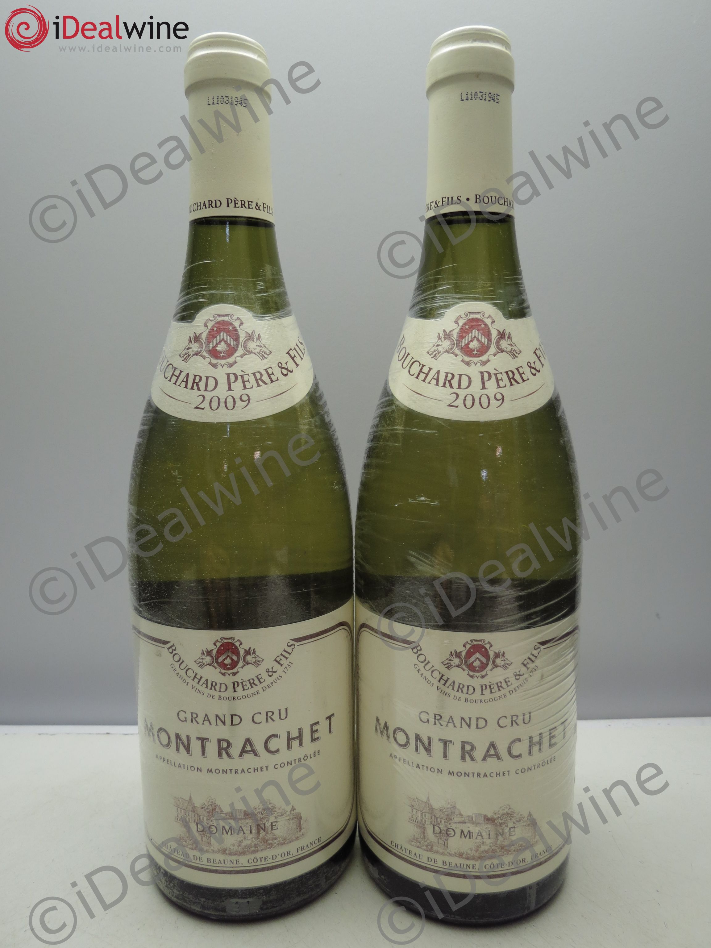 Montrachet Grand Cru Bouchard Père & Fils 2009 - Lot de 2 bouteilles - 0