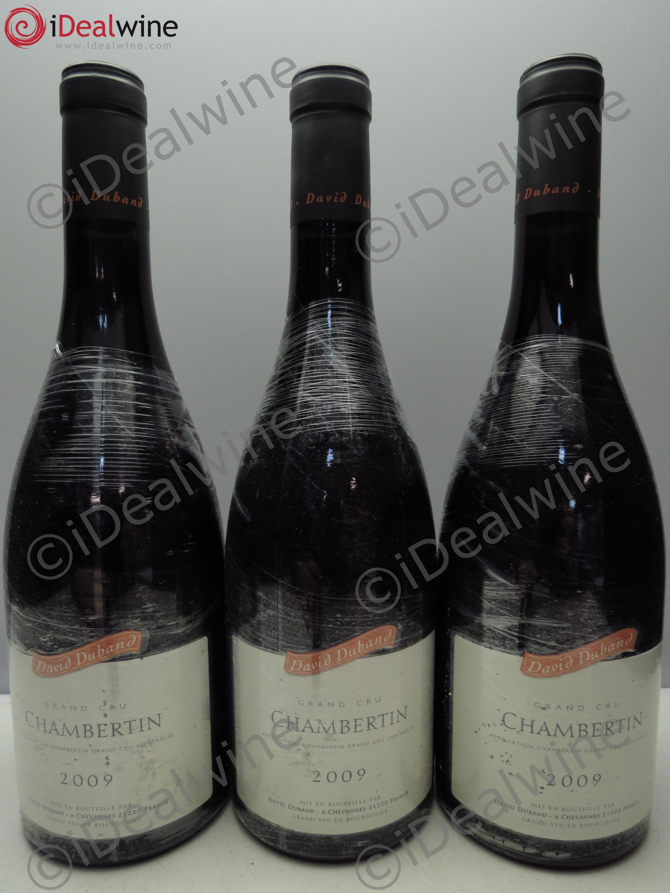 Chambertin Grand Cru David Duband 2009 - Lot de 3 bouteilles - 0