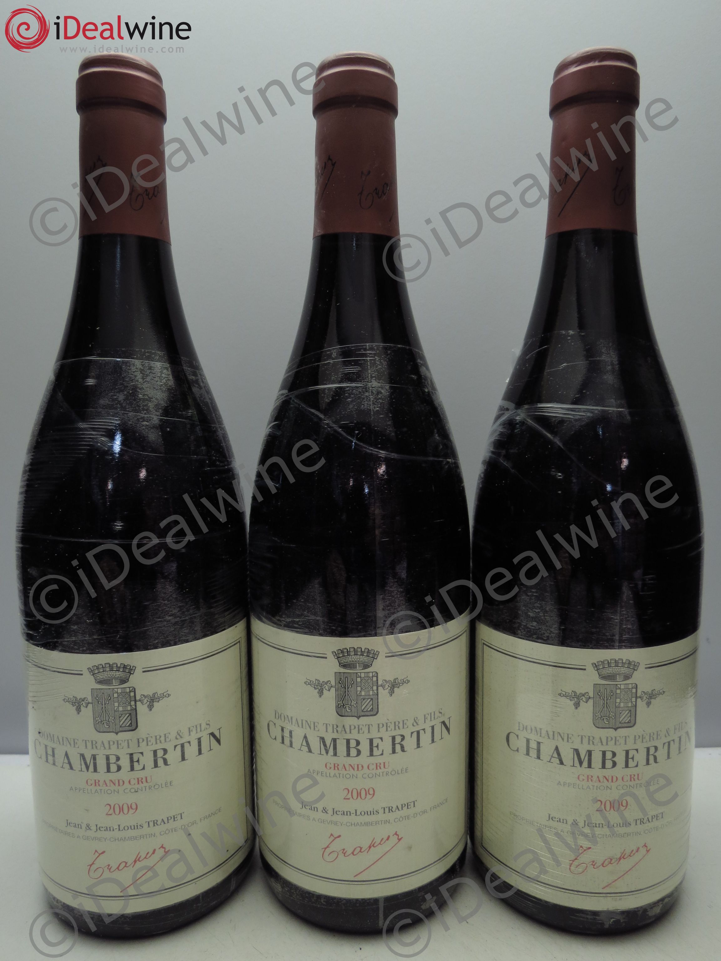 Chambertin Grand Cru Domaine Trapet 2009 - Lot de 3 bouteilles - 0