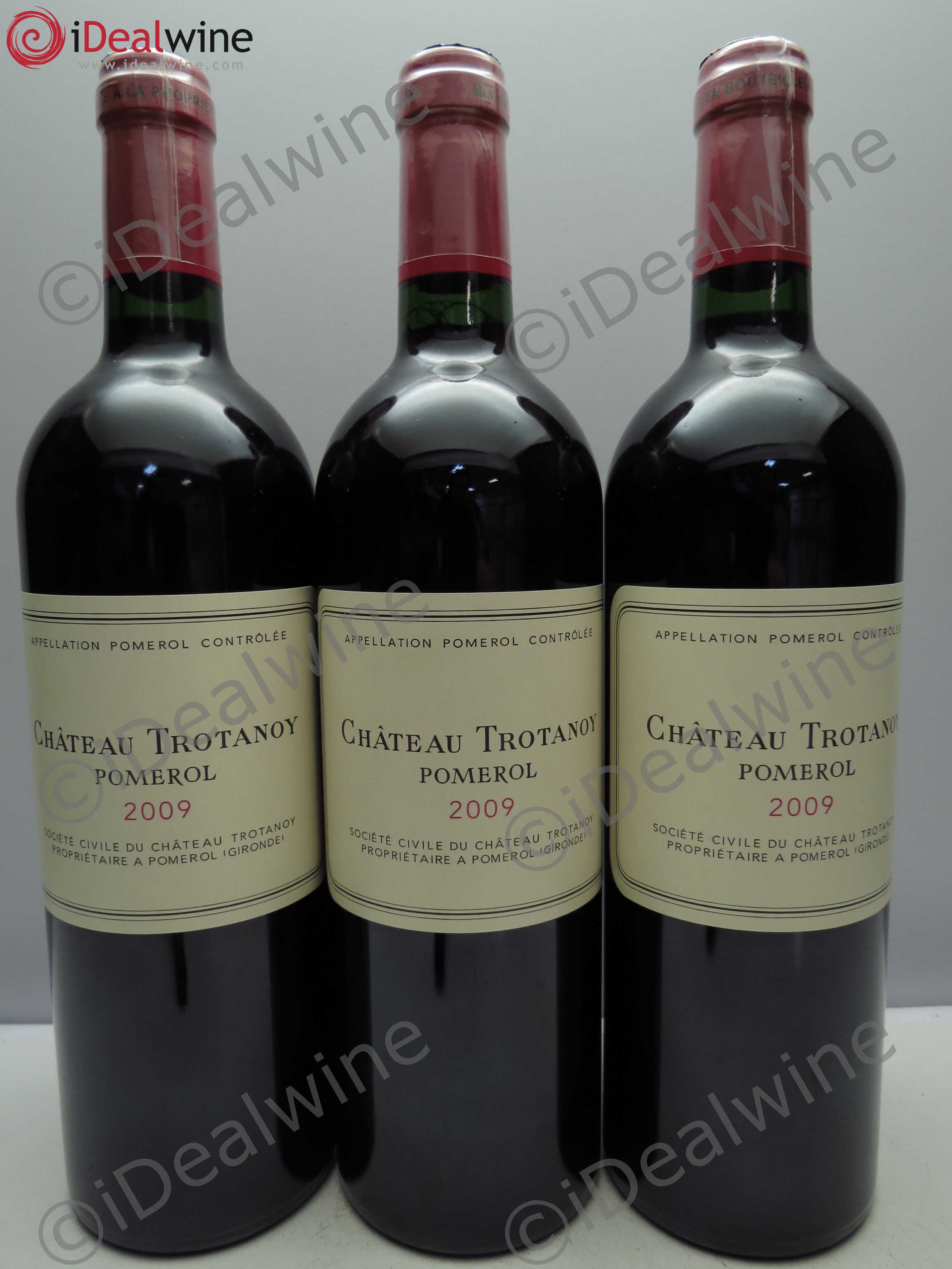 Château Trotanoy 2009 - Lot de 3 bouteilles - 0