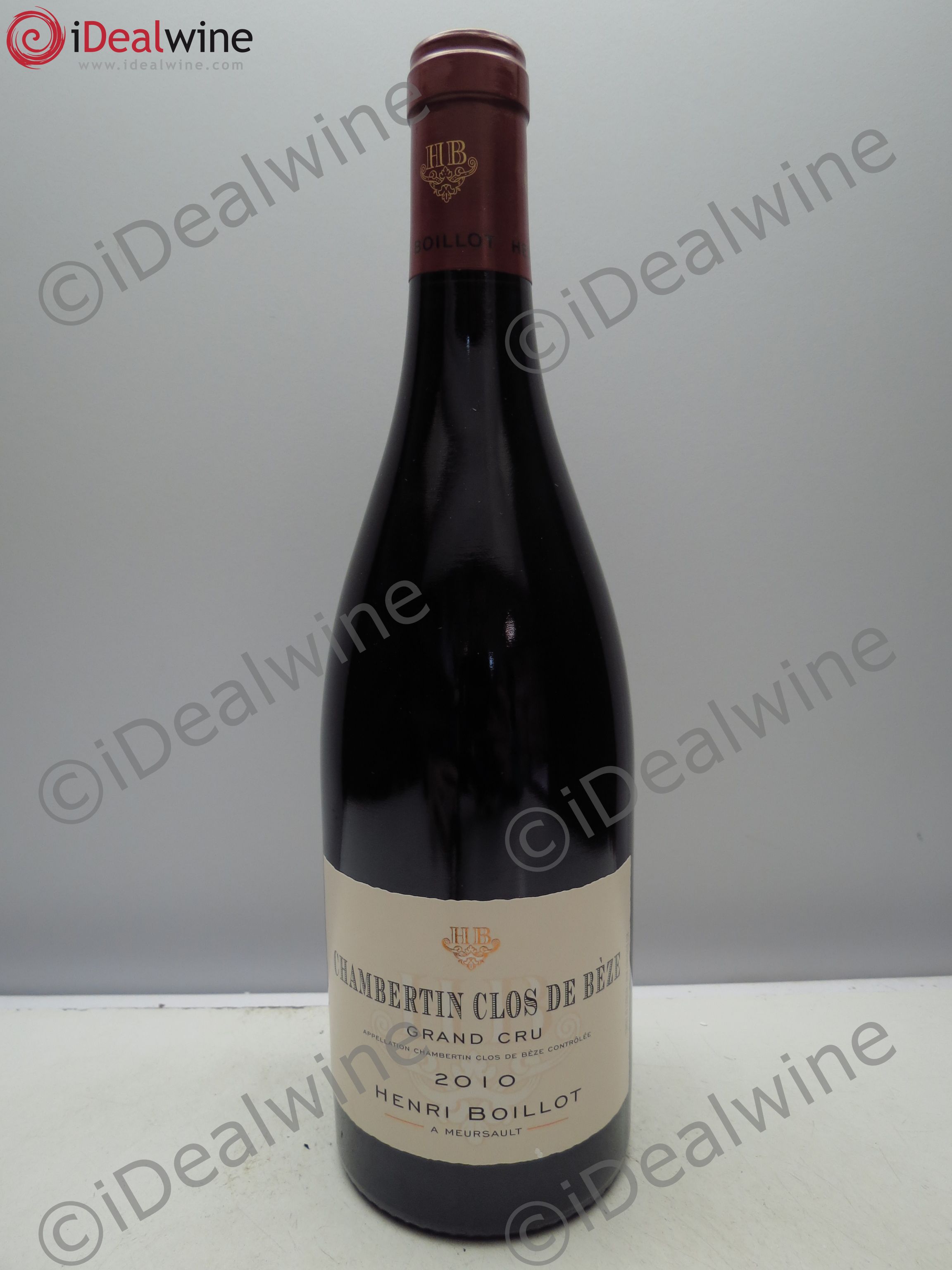 Chambertin Clos de Bèze Grand Cru H.Boillot 2010 - Lot de 1 bouteille - 0