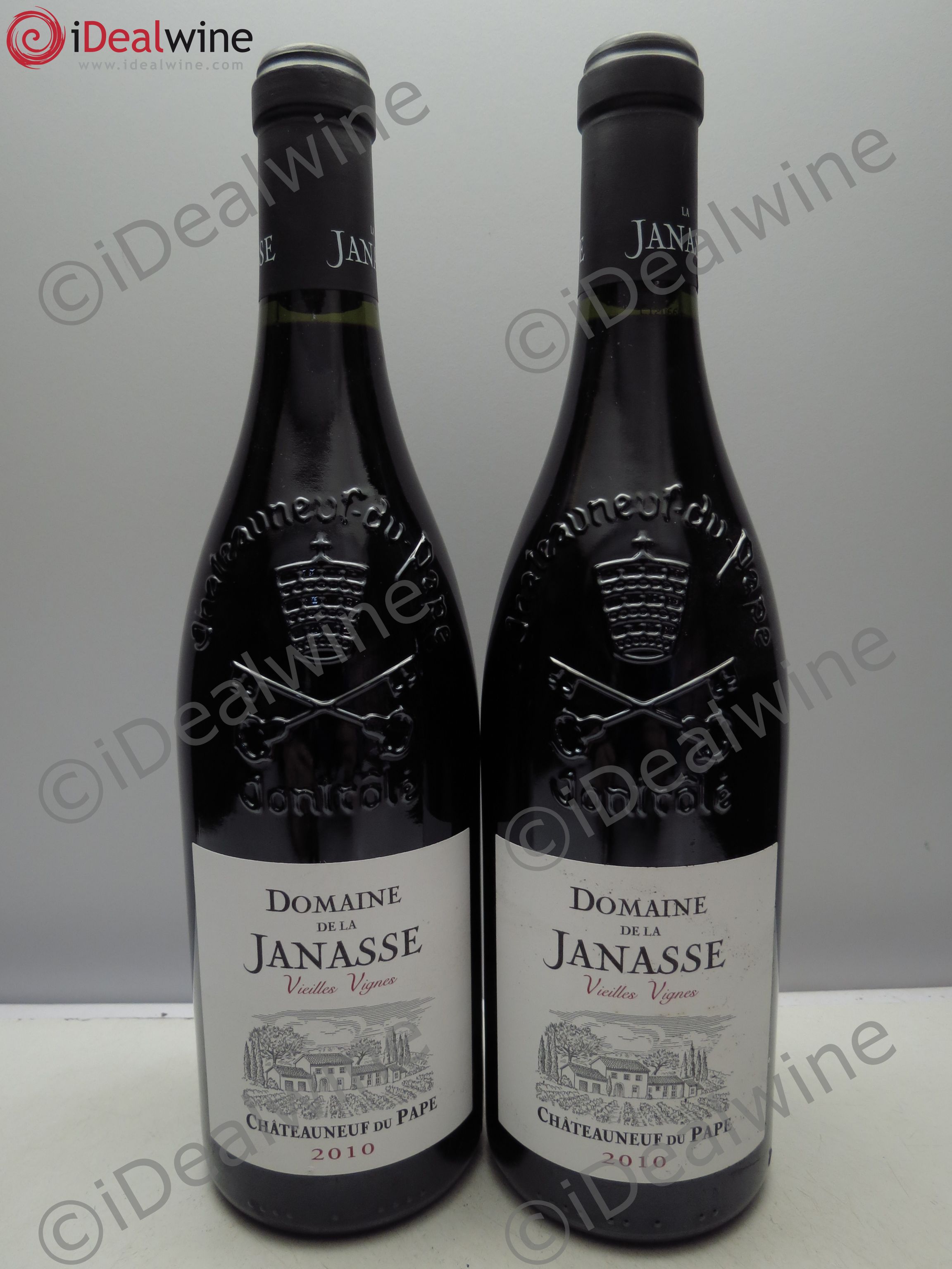 Châteauneuf-du-Pape Cuvée Vieilles Vignes La Janasse (Domaine de) 2010 - Lot de 2 bouteilles - 0