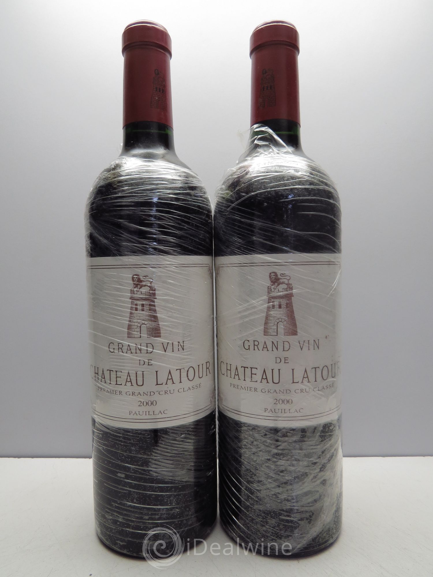 Château Latour 1er Grand Cru Classé 2000 - Lot de 2 bouteilles - 0