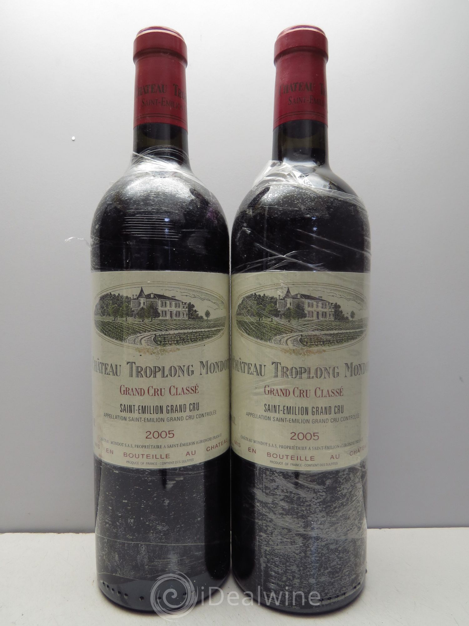 Château Troplong Mondot 1er Grand Cru Classé B 2005 - Lot de 12 bouteilles - 2