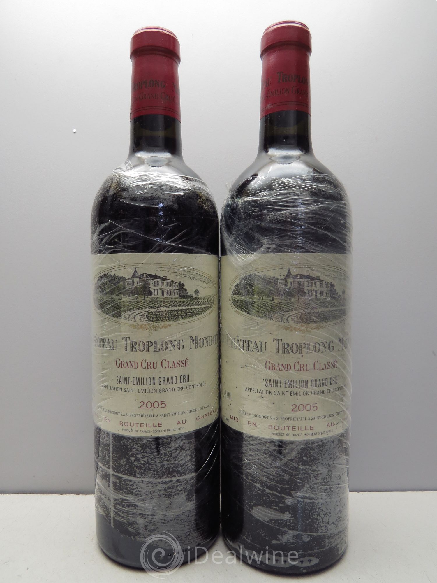 Château Troplong Mondot 1er Grand Cru Classé B 2005 - Lot de 12 bouteilles - 3