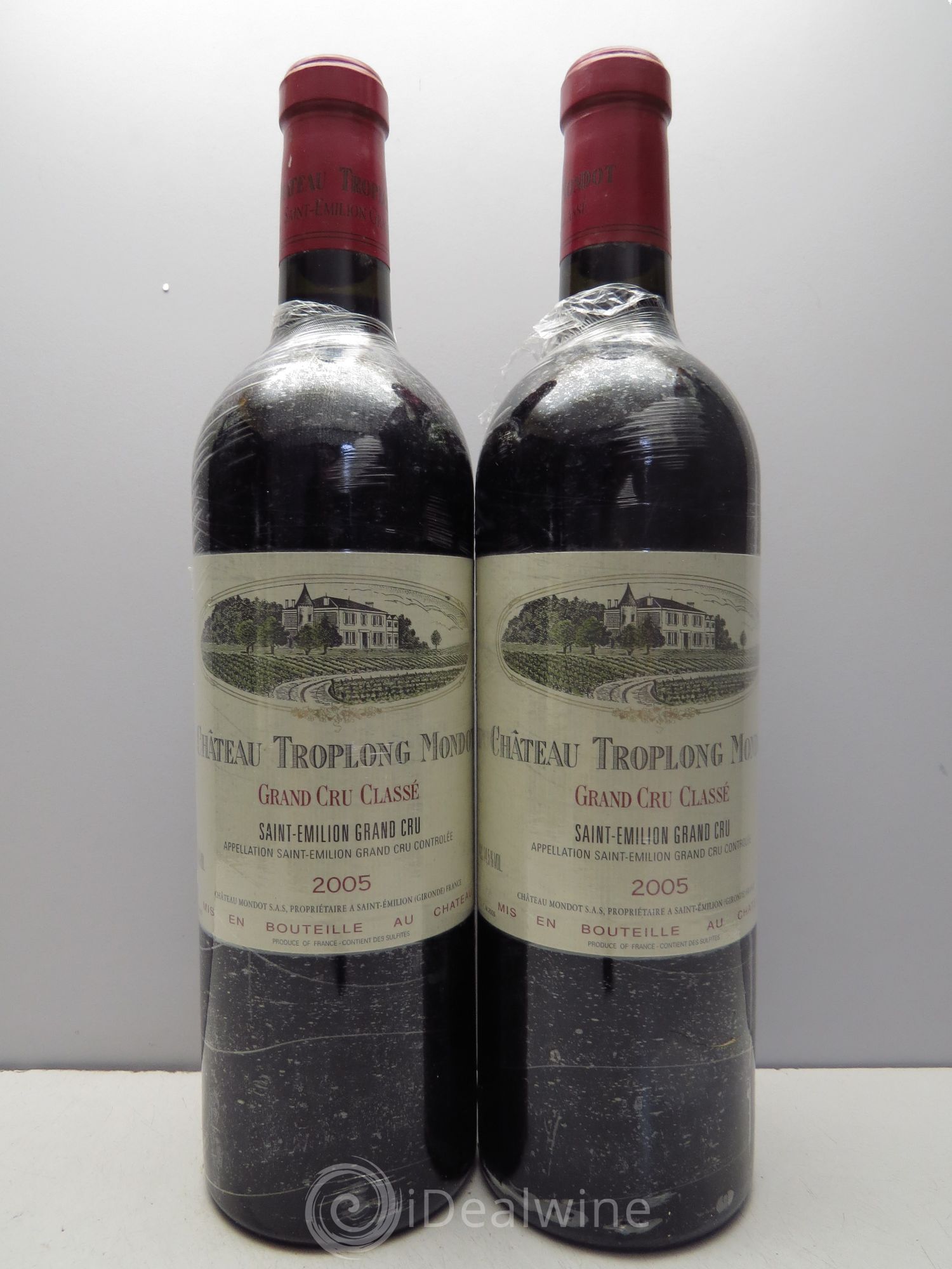 Château Troplong Mondot 1er Grand Cru Classé B 2005 - Lot de 12 bouteilles - 4