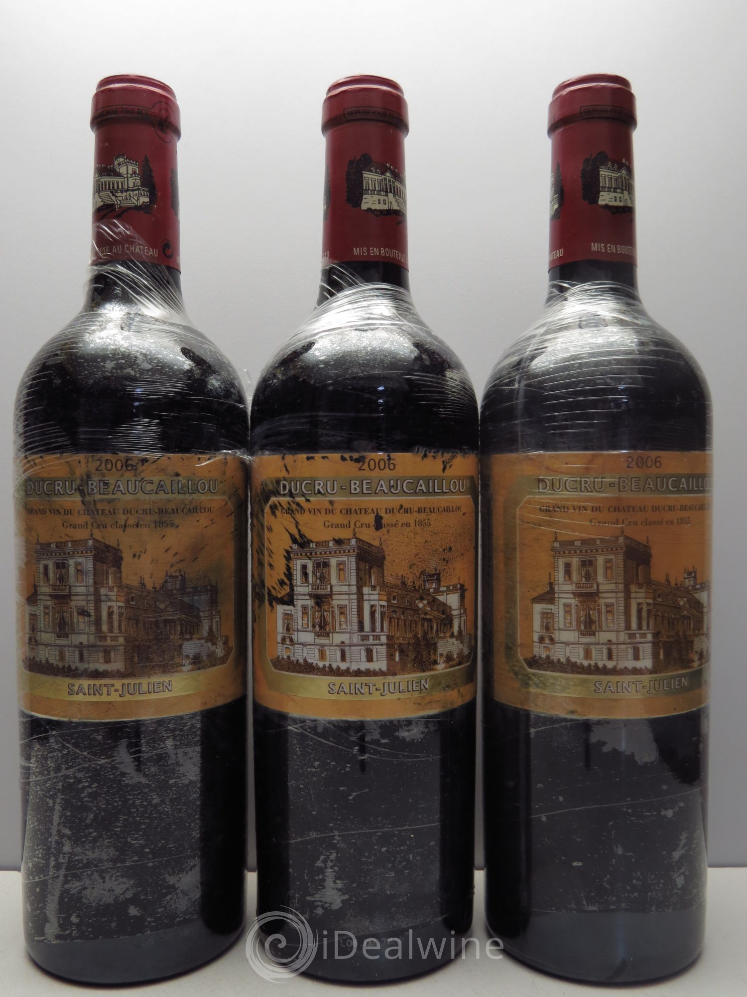 Château Ducru Beaucaillou 2ème Grand Cru Classé 2006 - Lot de 3 bouteilles - 0