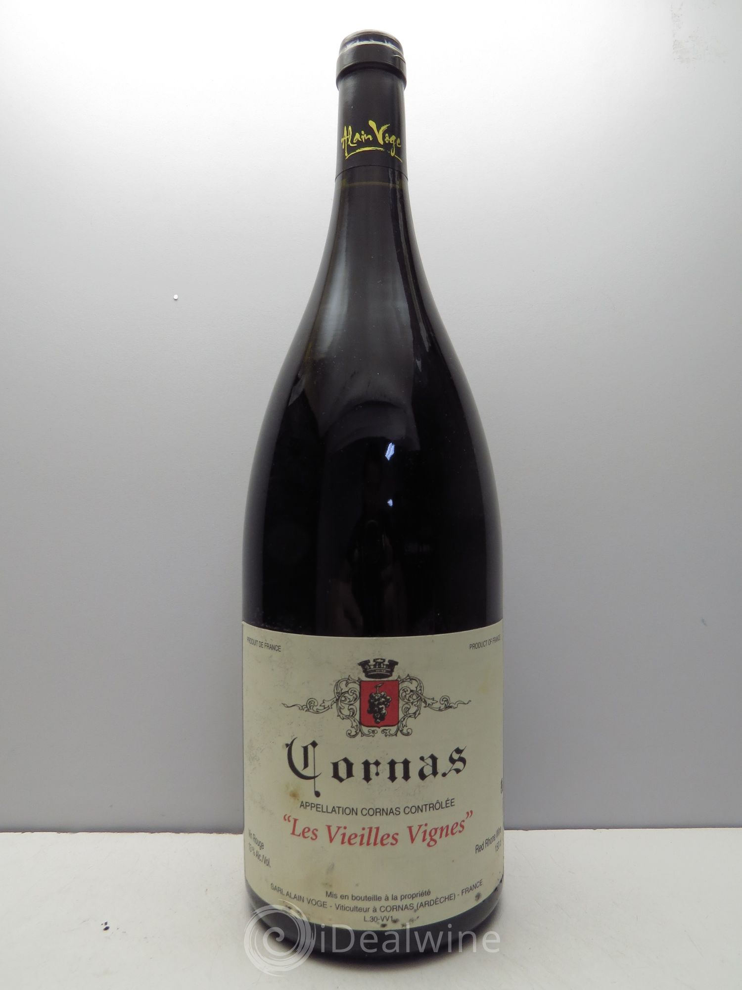 Cornas Les Vieilles Vignes Alain Voge (Domaine) 2007 - Lot de 1 magnum - 0