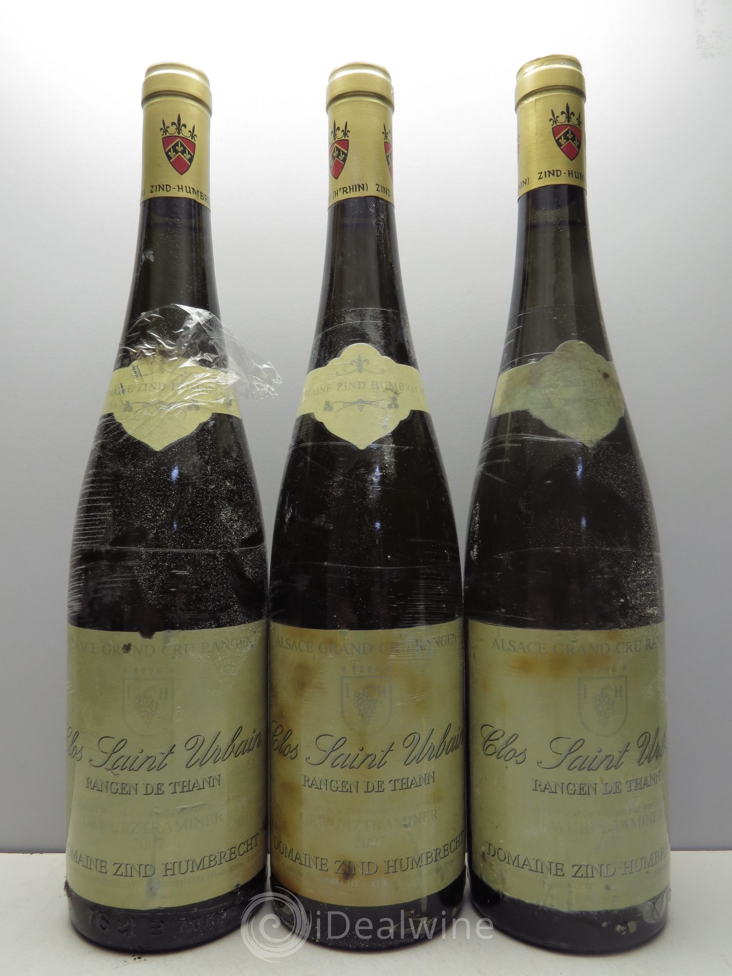 Alsace Gewurztraminer Grand Cru Rangen de Thann Clos Saint Urbain Zind-Humbrecht (Domaine) 2007 - Lot de 3 bouteilles - 0