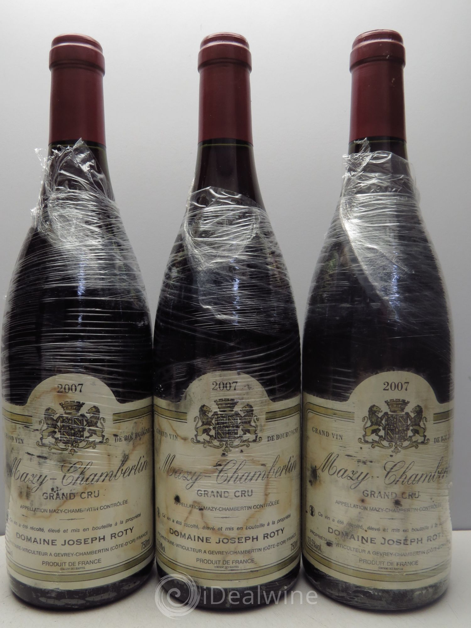 Mazis-Chambertin Grand Cru Joseph Roty (Domaine) 2007 - Lot de 3 bouteilles - 0