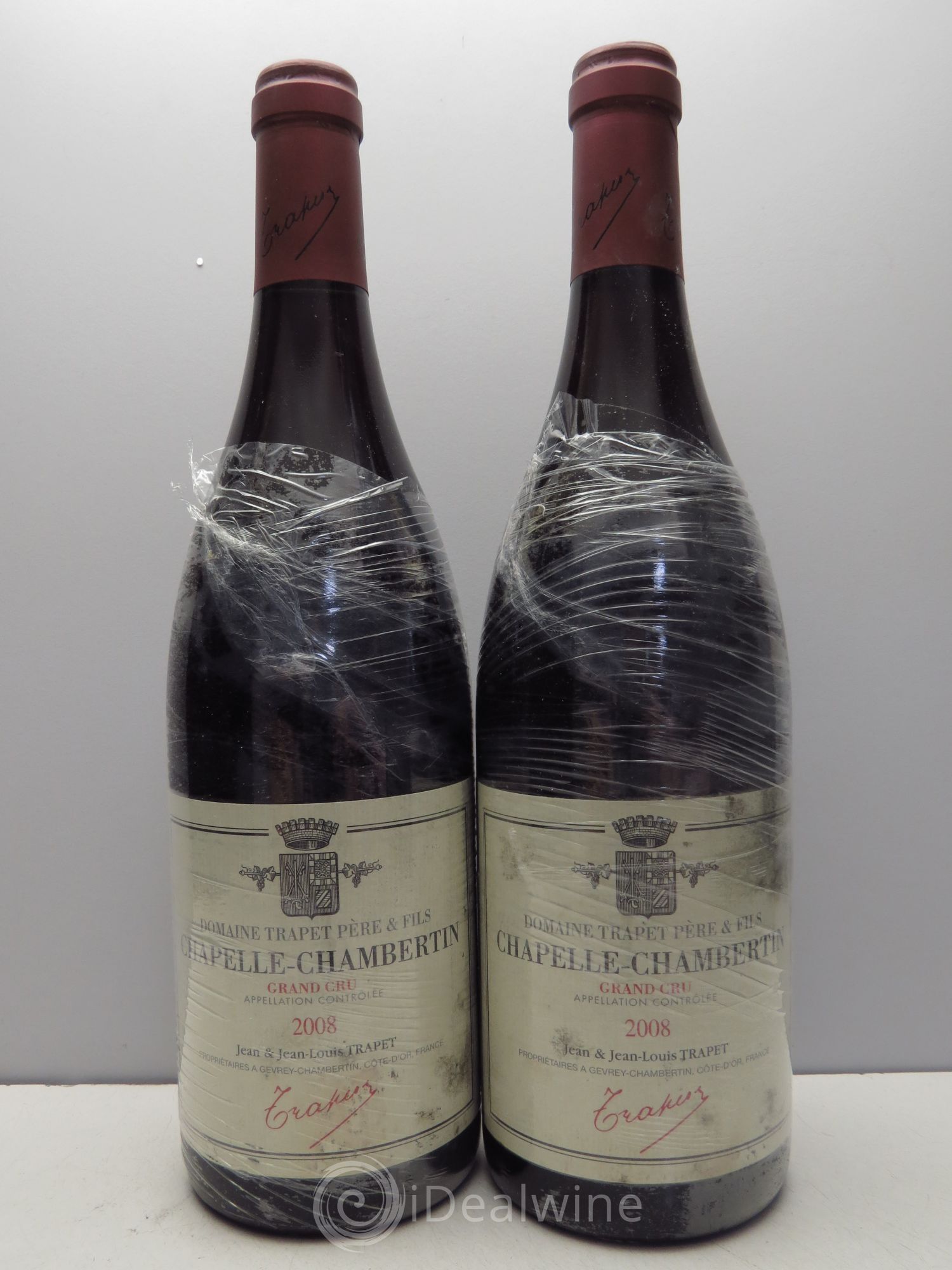 Chapelle-Chambertin Grand Cru Domaine Trapet 2008 - Lot de 2 bouteilles - 0