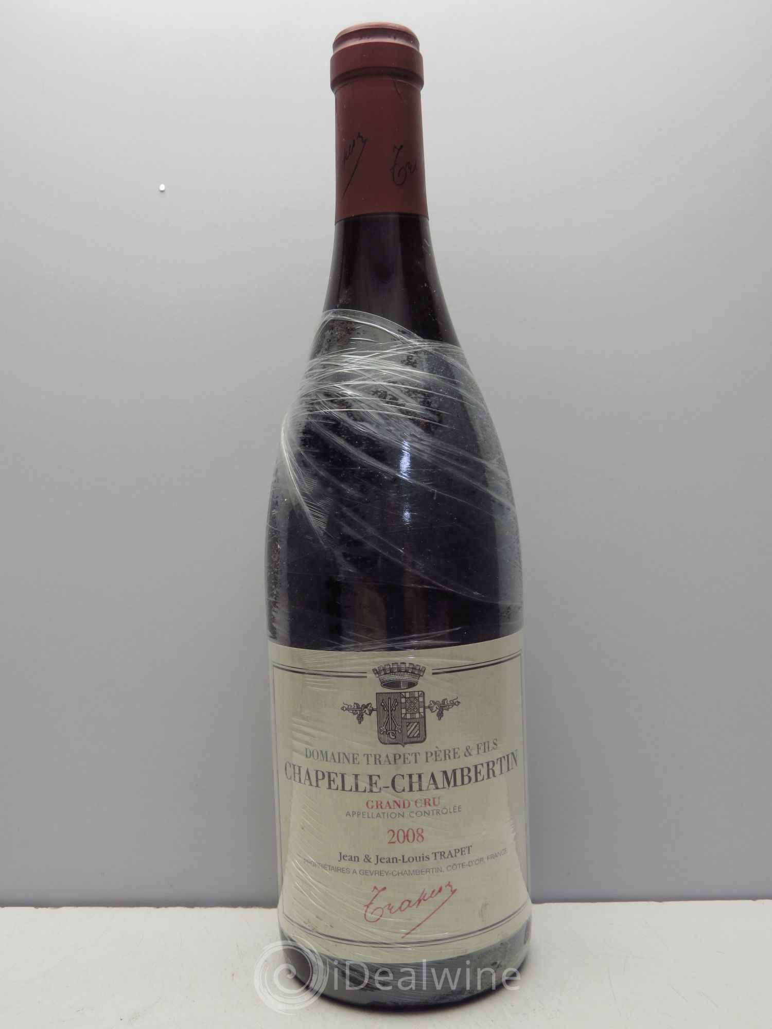 Chapelle-Chambertin Grand Cru Domaine Trapet 2008 - Lot de 1 bouteille - 0