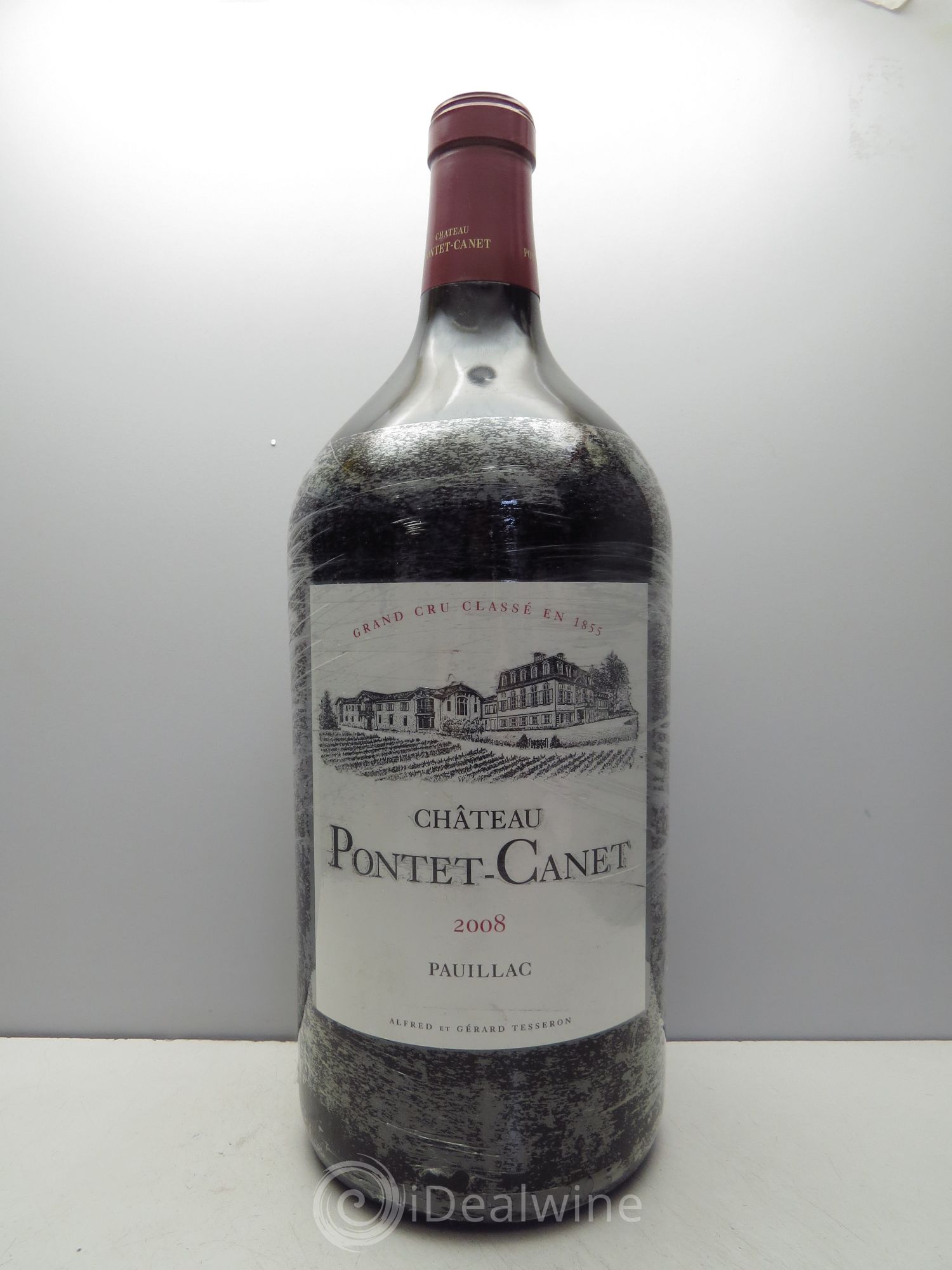 Château Pontet Canet 5ème Grand Cru Classé 2008 - Lot de 1 double magnum - 0