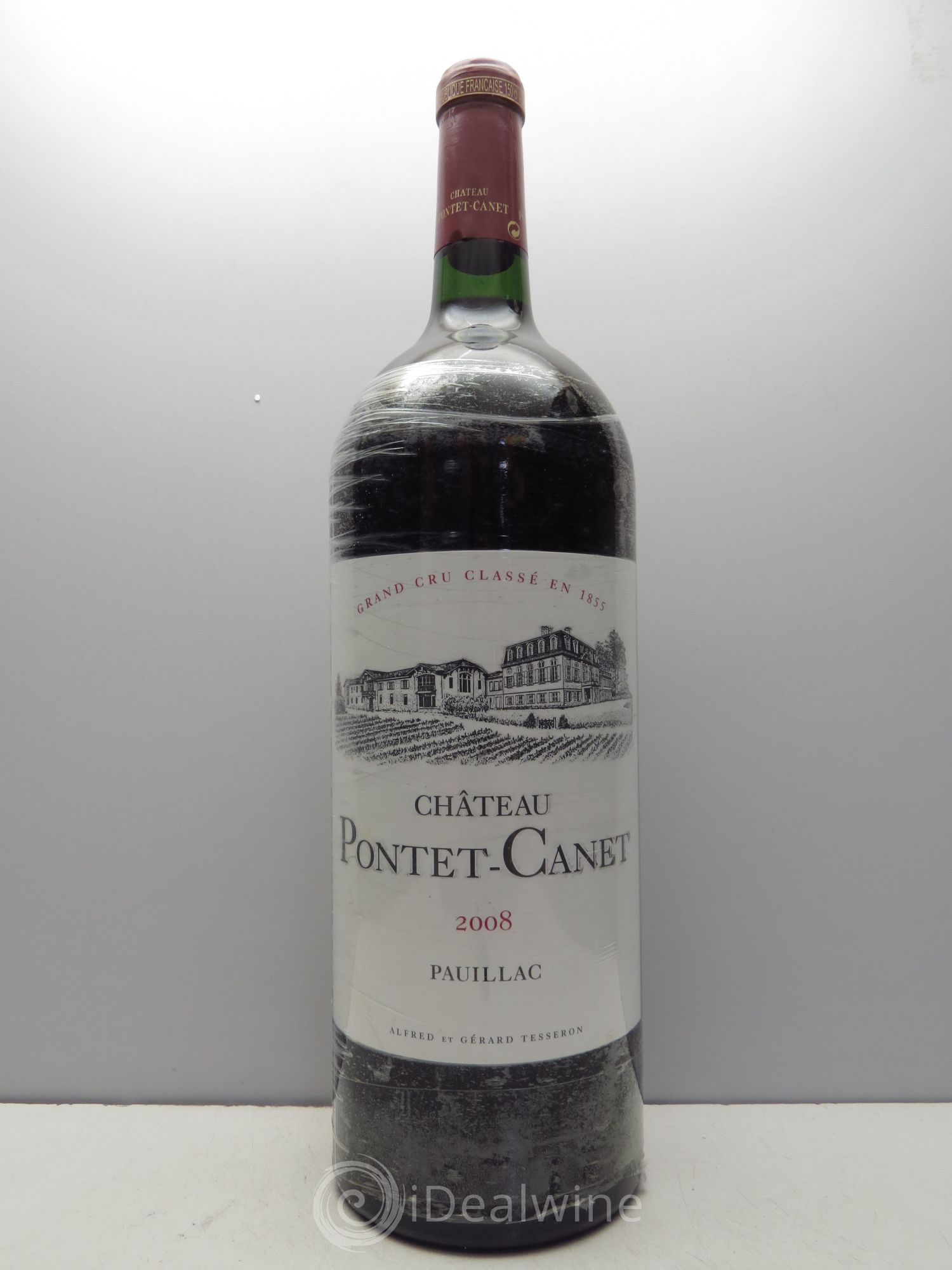 Château Pontet Canet 5ème Grand Cru Classé 2008 - Lot de 1 magnum - 0