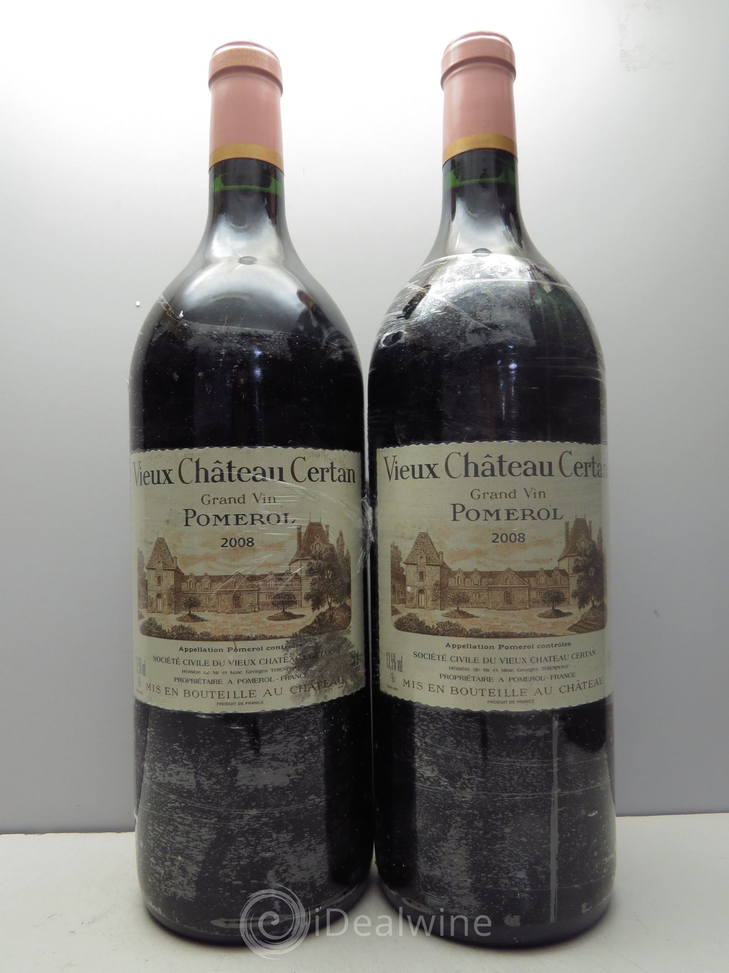 Vieux Château Certan 2008 - Lot de 2 magnums - 0