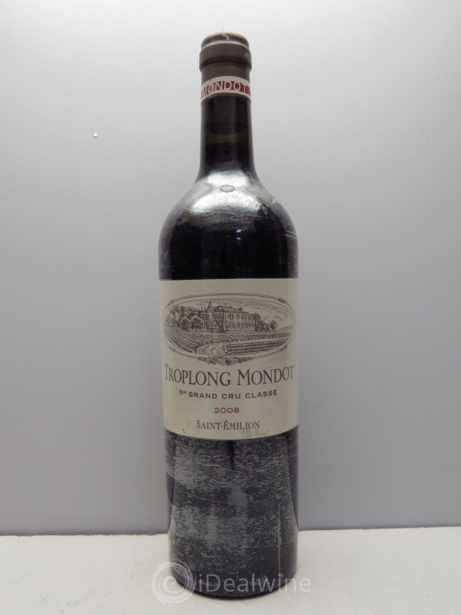 Château Troplong Mondot 1er Grand Cru Classé B 2008 - Lot de 6 bouteilles - 0