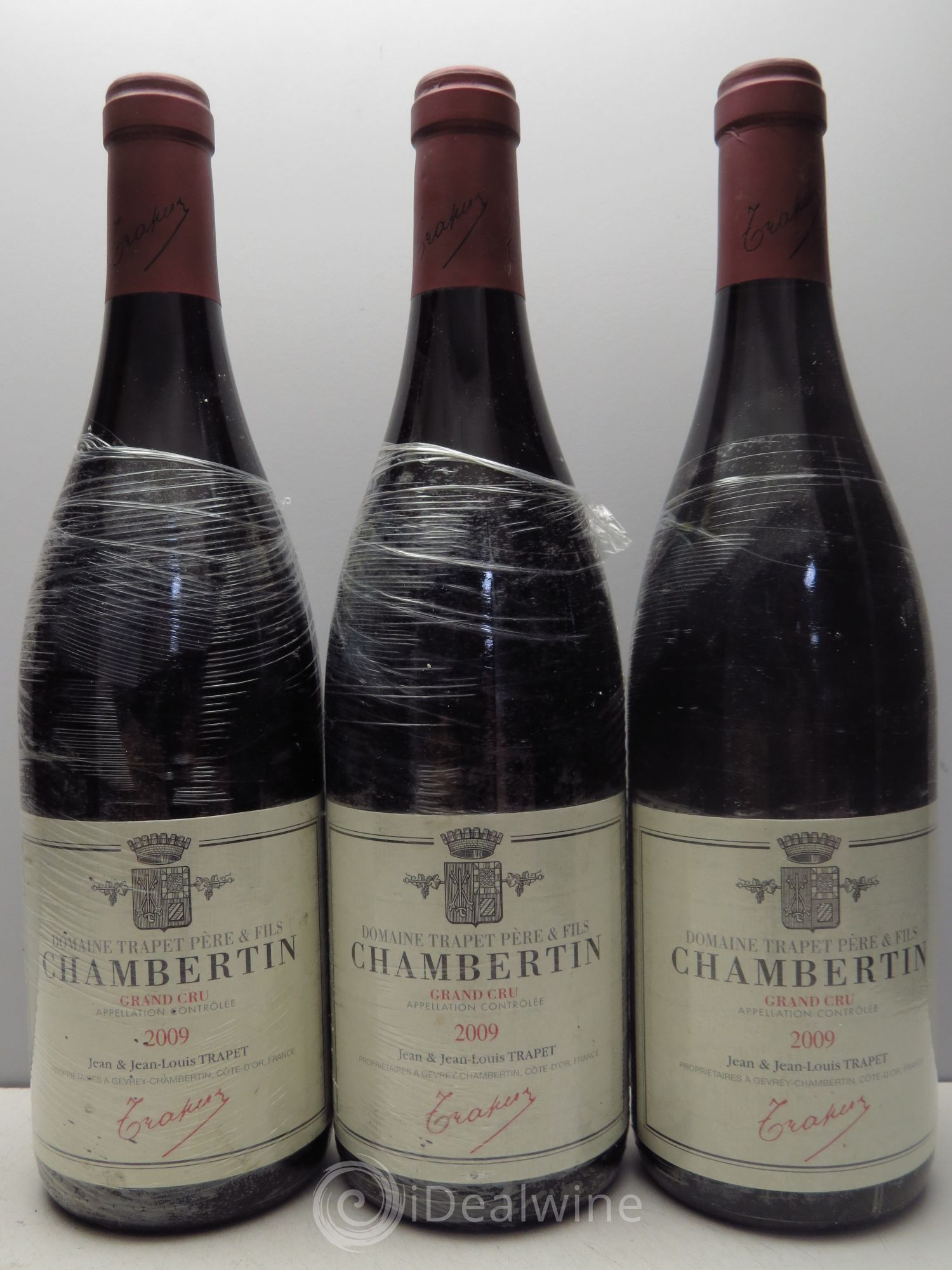 Chambertin Grand Cru Domaine Trapet 2009 - Lot de 3 bouteilles - 0