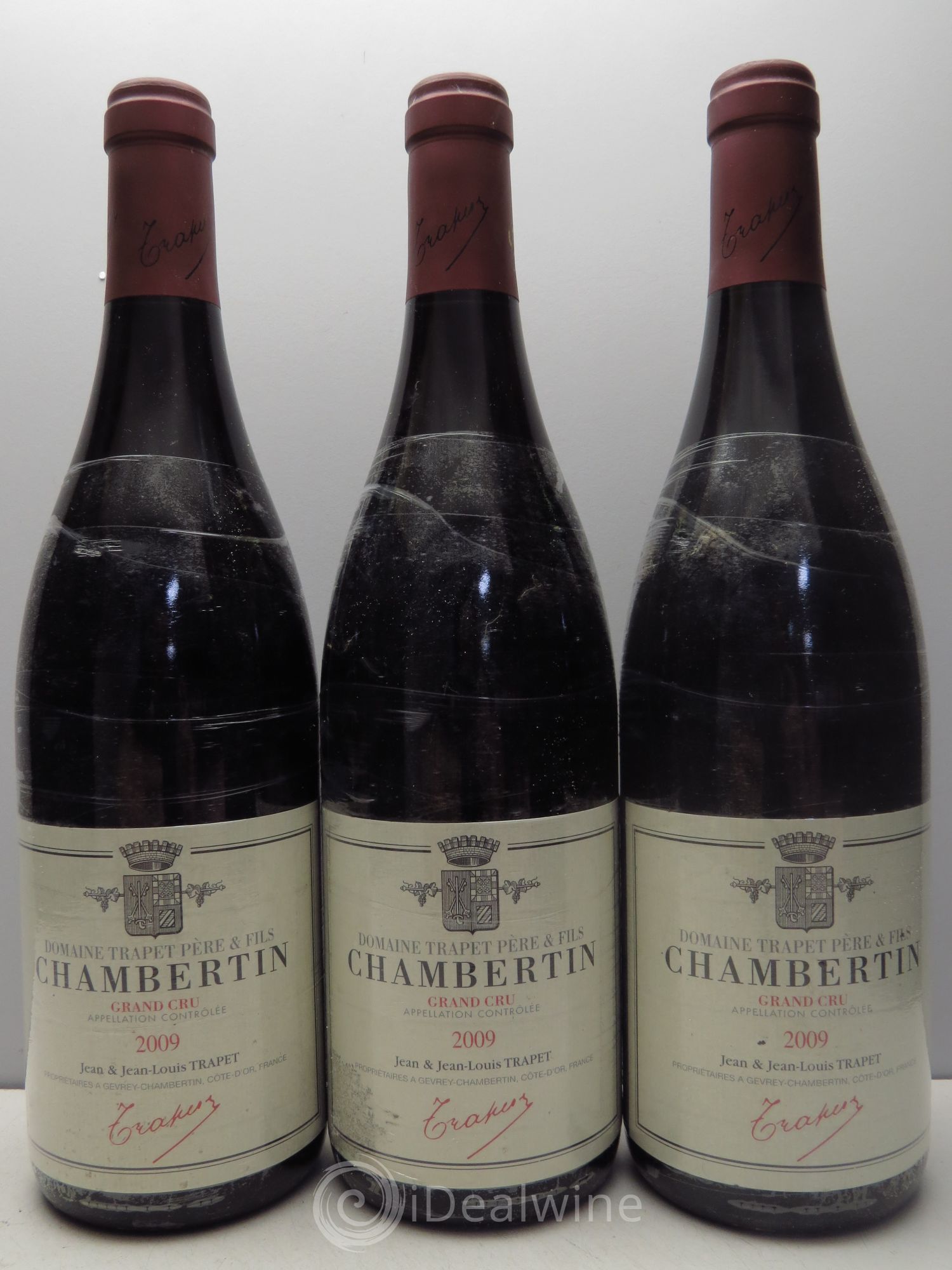 Chambertin Grand Cru Domaine Trapet 2009 - Lot de 3 bouteilles - 0