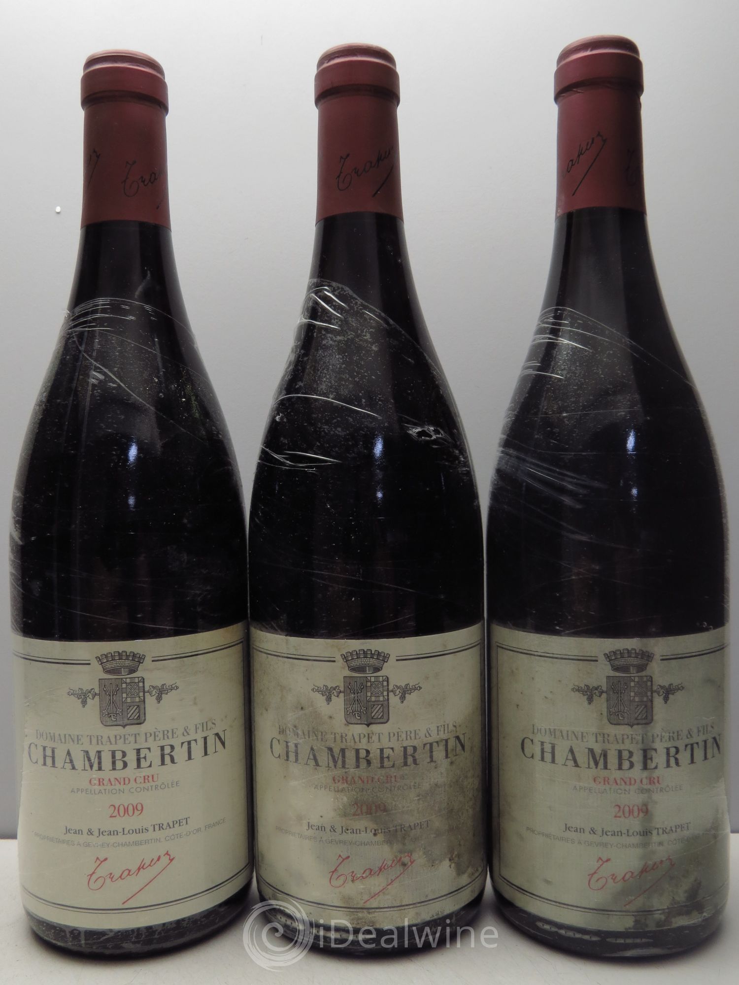 Chambertin Grand Cru Domaine Trapet 2009 - Lot de 3 bouteilles - 0
