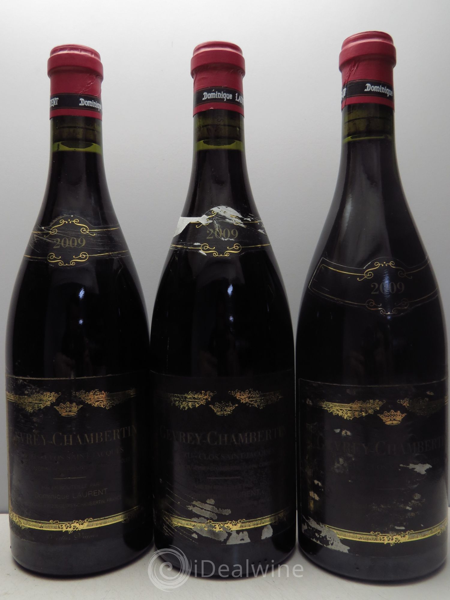 Gevrey-Chambertin 1er Cru 2009 - Lot de 3 bouteilles - 0