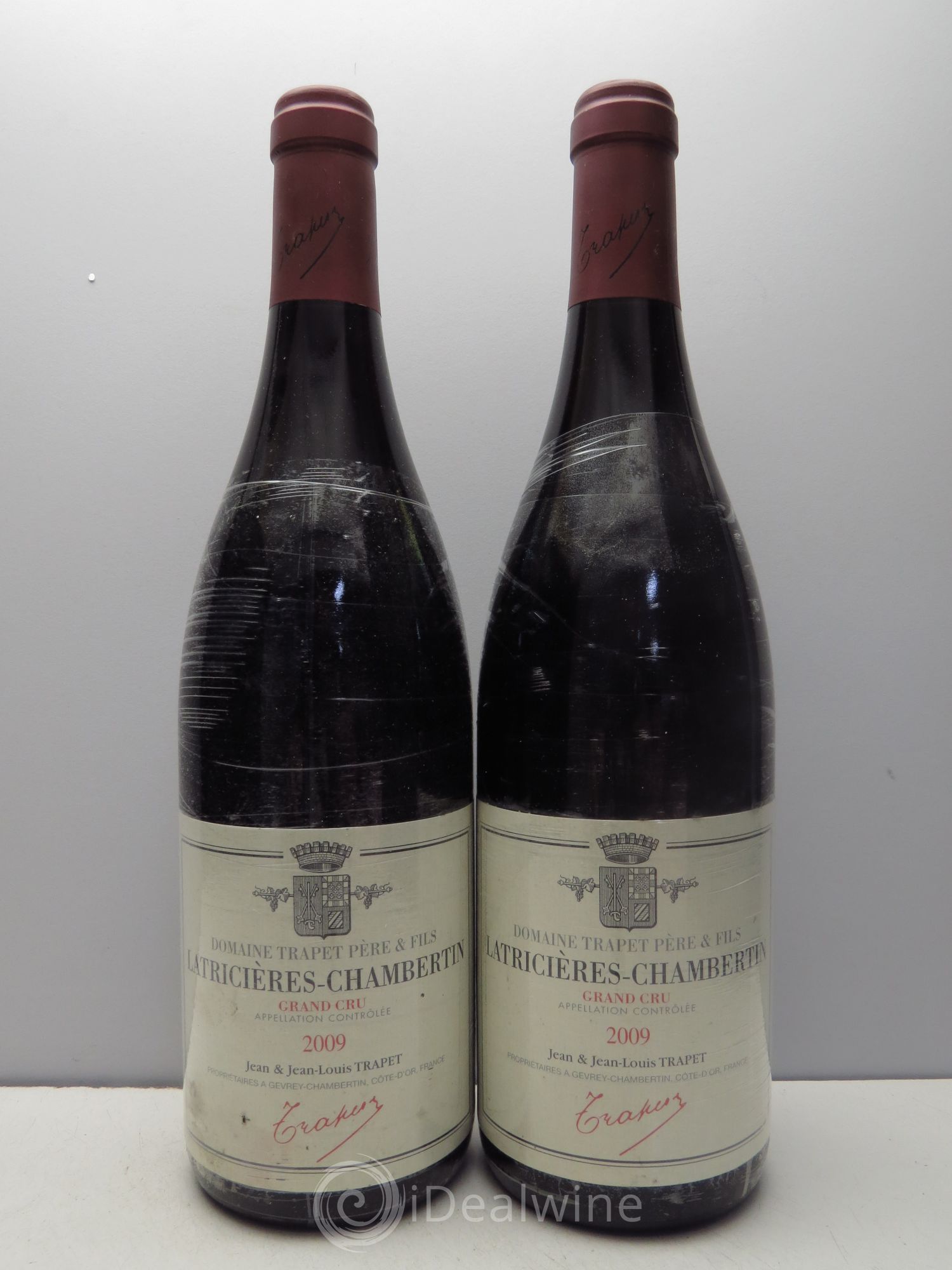 Latricières-Chambertin Grand Cru Domaine Trapet 2009 - Lot de 2 bouteilles - 0