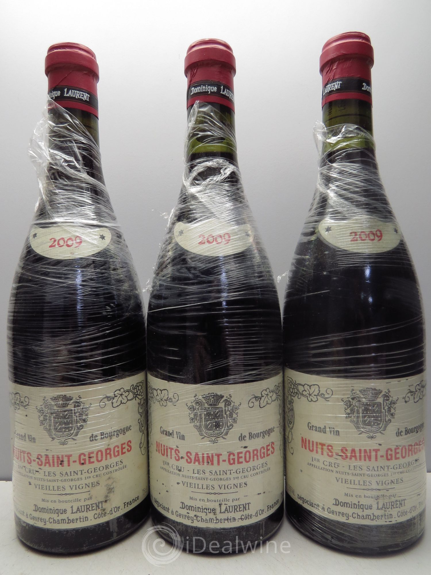 Nuits-Saint-Georges 1er Cru 2009 - Posten von 3 Flaschen - 0