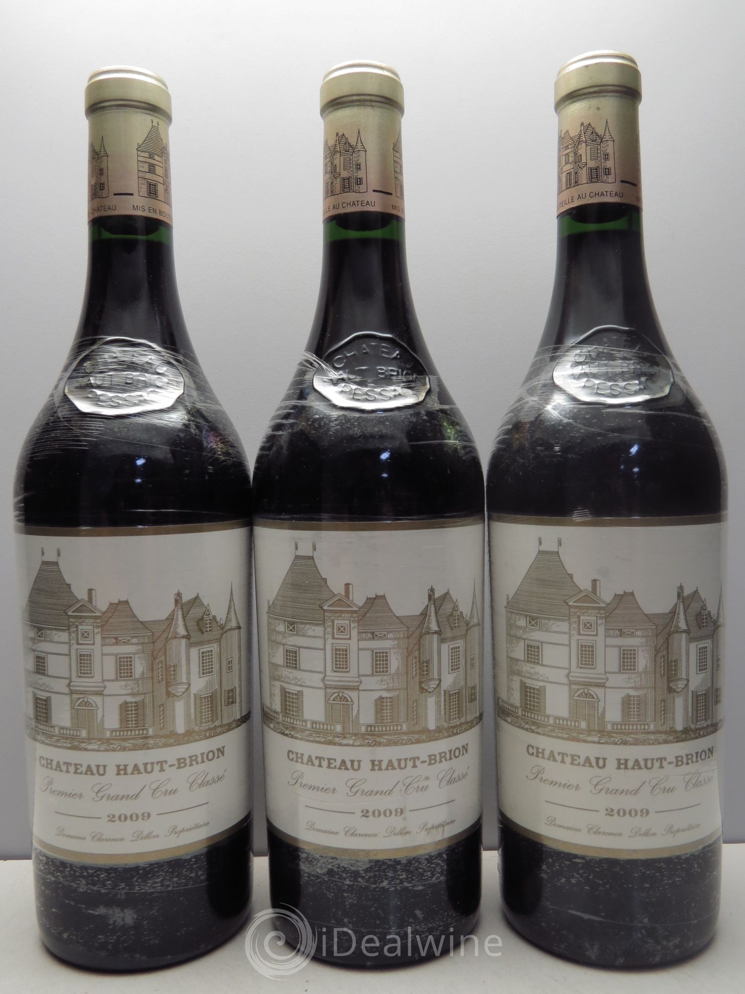Château Haut Brion 1er Grand Cru Classé 2009 - Lot de 3 bouteilles - 0